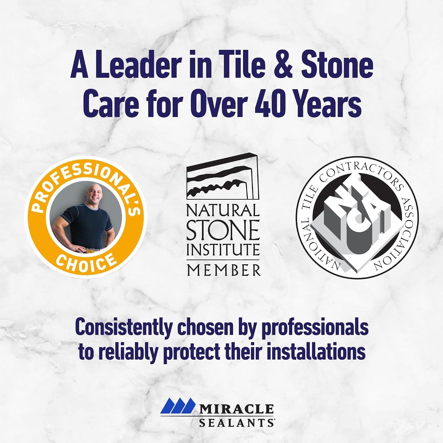 Miracle Sealants 511 Impregnator Penetrating Stone & Tile Sealer, Pint | Penetrating sealer for no-sheen stain, water & oil protection for granite, stone, tile, masonry & grout. Dries invisible.