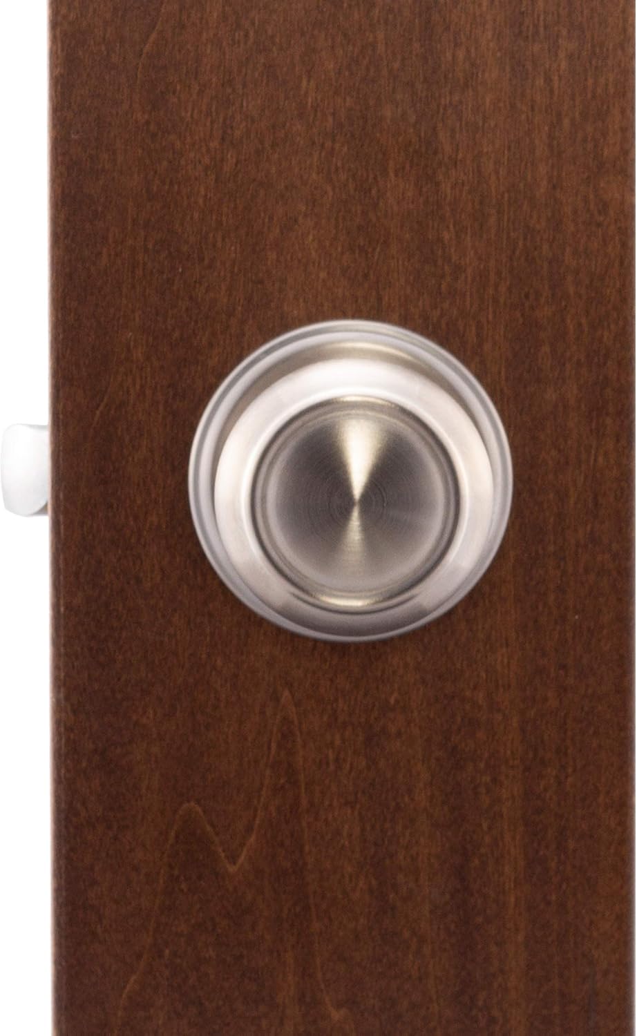 Copper Creek Colonial Privacy Interior Door Knob – ANSI Grade-3 Certified, Modern Heavy Duty Handle, Easy Install and Reversible for Bedroom, Bathroom and Closets – Satin Stainless (1 Pack)