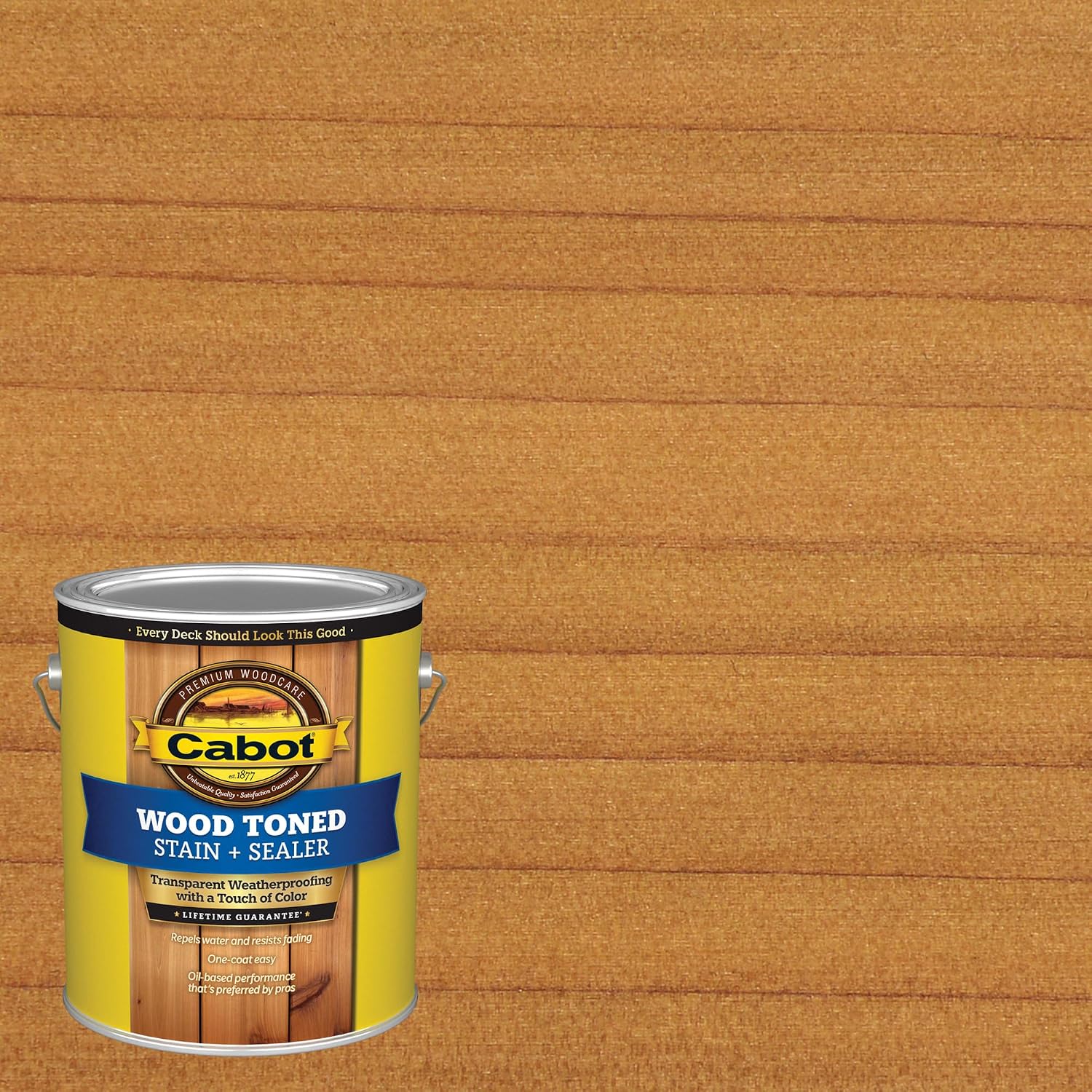 Cabot 140.0003005.007 Wood Toned Deck & Siding Stain, Pacific Redwood