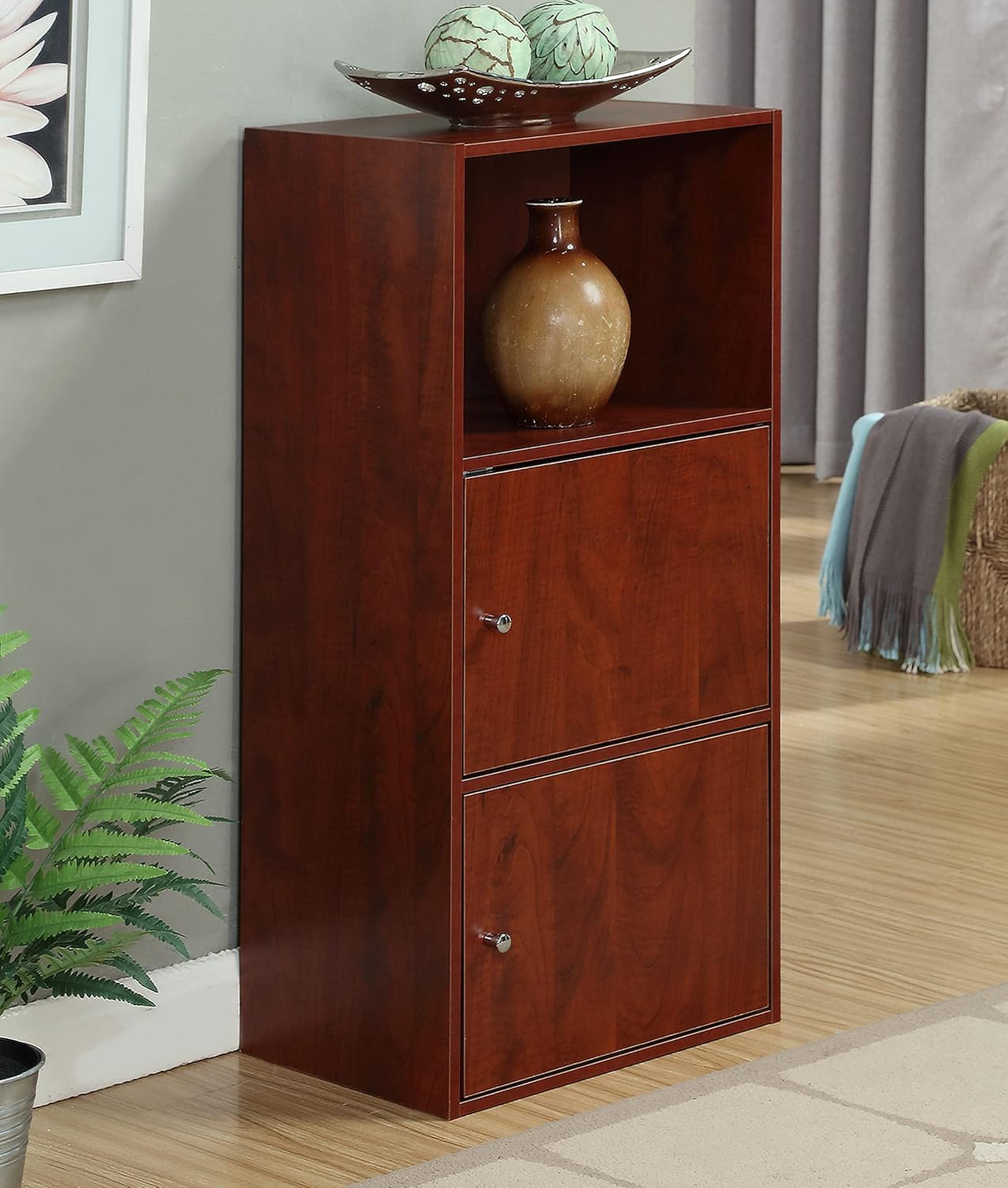 Convenience Concepts Xtra Storage 2 Door Cabinet, White (151187W)