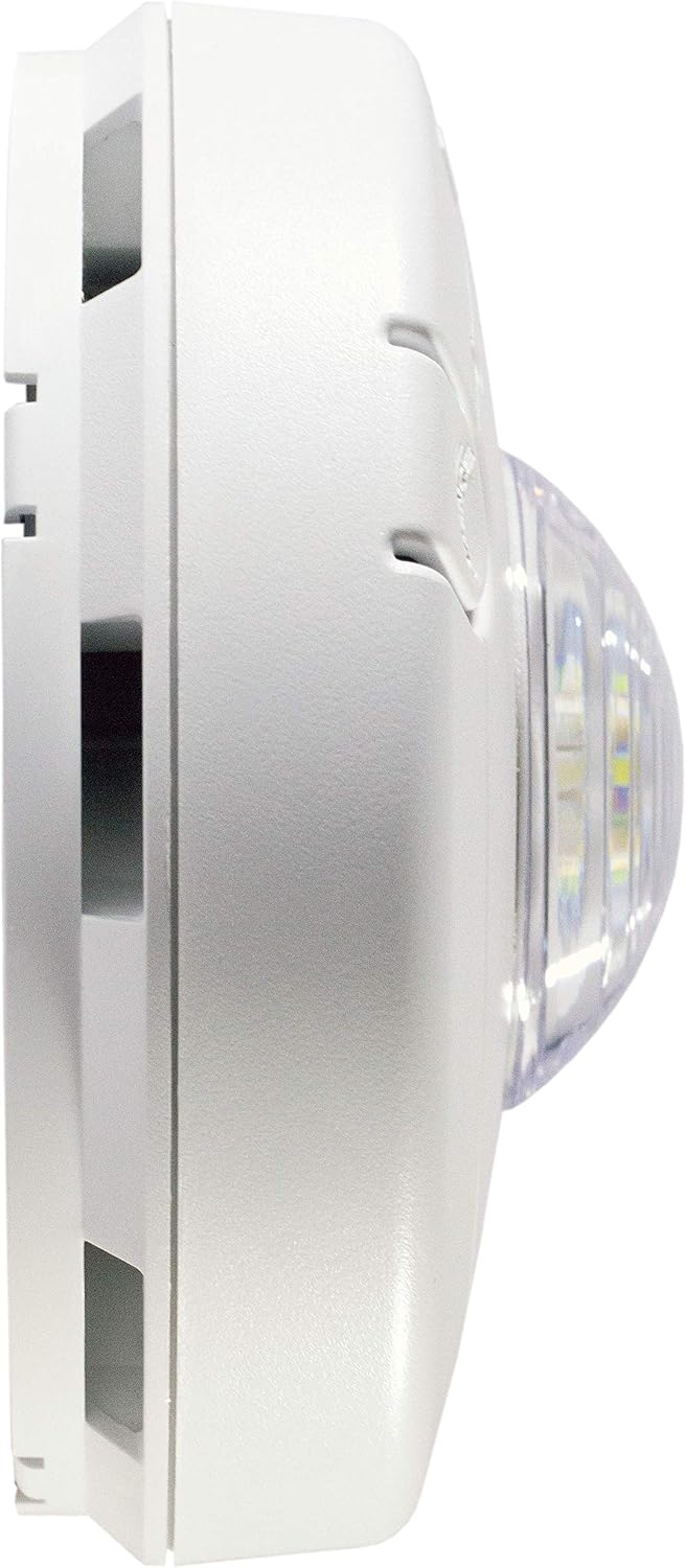 First Alert BRK 7020BSL Hardwired Hearing Impaired Smoke Detector with LED Strobe Light , white
