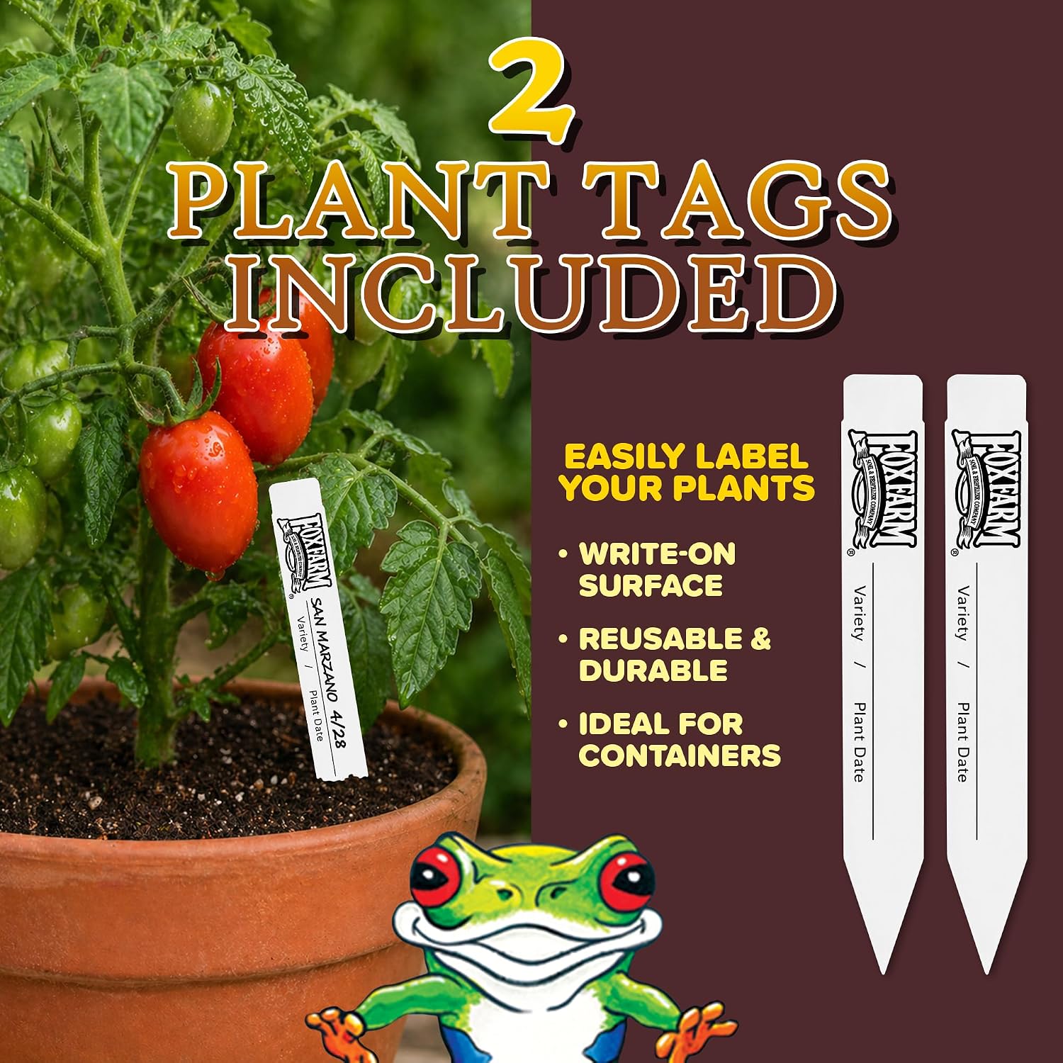 FoxFarm Happy Frog Potting Soil, 2cu ft (Pack of 2) - for Indoor/Outdoor Container Plants - Contains Mycorrhizae and Humic Acids