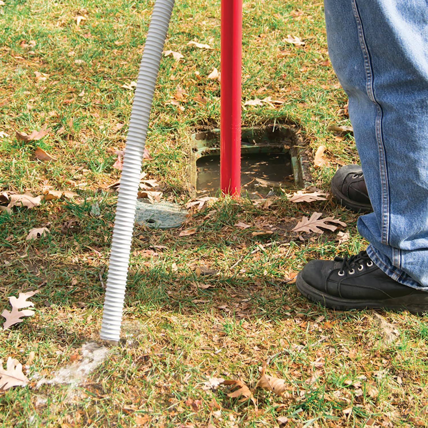 nVent KING INNOVATION 48036 Siphon King 36 in Utility Hand Pump | 36 in Hose, Manual Water Transfer Pump for Drainage, Irrigation & Liquid Removal (Formerly: King Innovation)