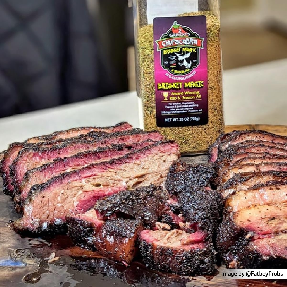2 Gringos Chupacabra Brisket Magic Seasoning, 25 Ounces