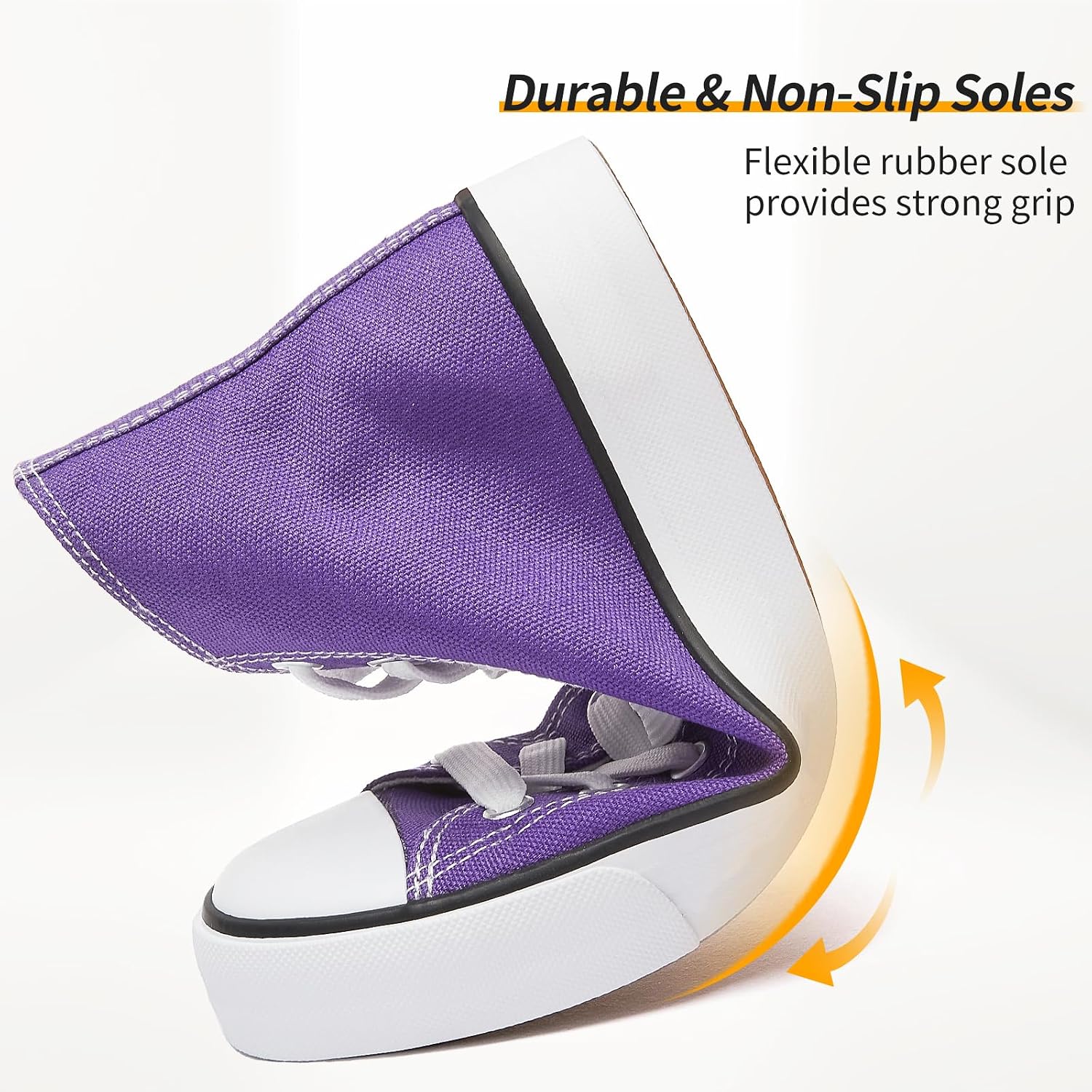 Womens Canvas Sneakers High Top Lace ups Casual Walking Shoes