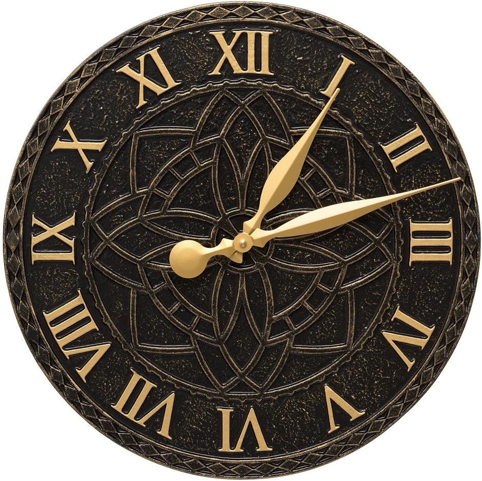 Whitehall Artisan 16" Indoor Outdoor Wall Clock