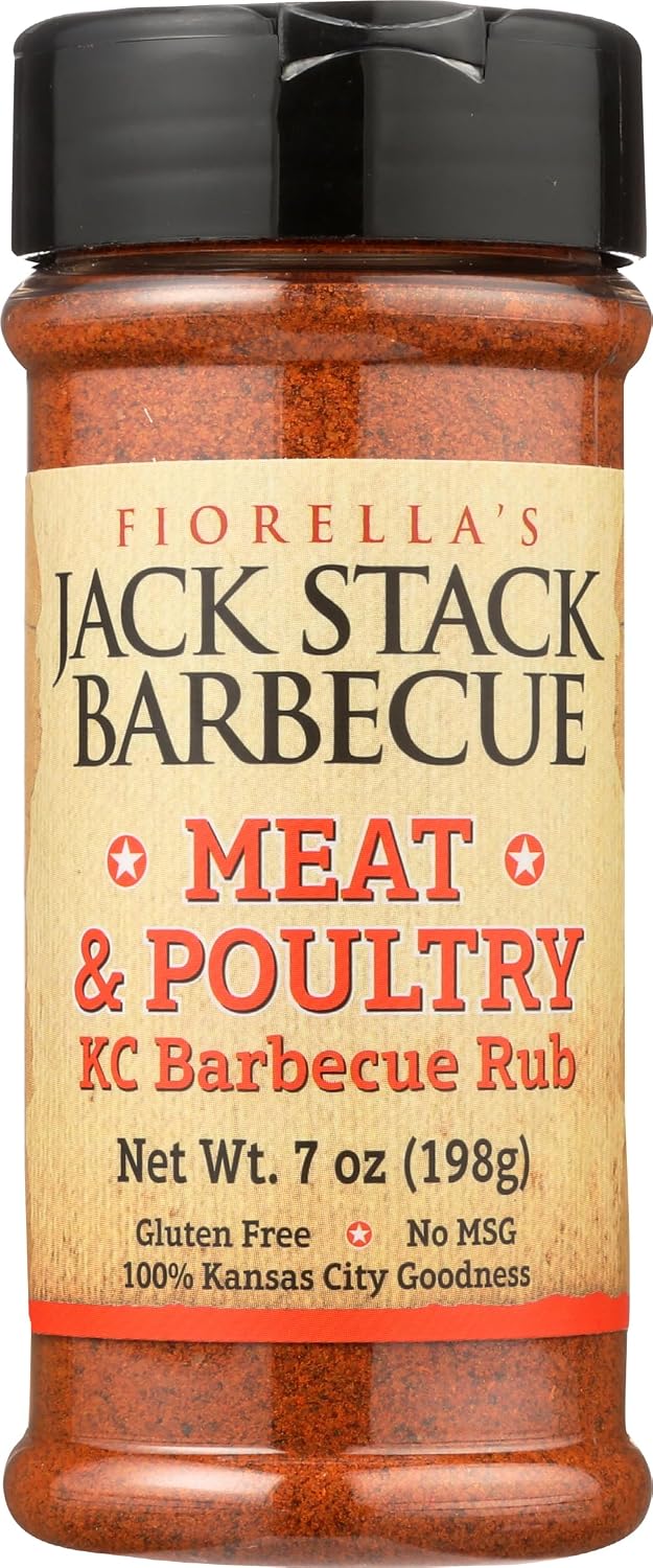 Jack Stack Barbecue Dry Rub Seasoning Variety Pack - All Purpose, Steak, Poultry & Meat Seasonings - Kansas City Spice 3 Pack - for Chicken, Steak, Ribs, Vegetables, Seafood, and More (7oz Each)