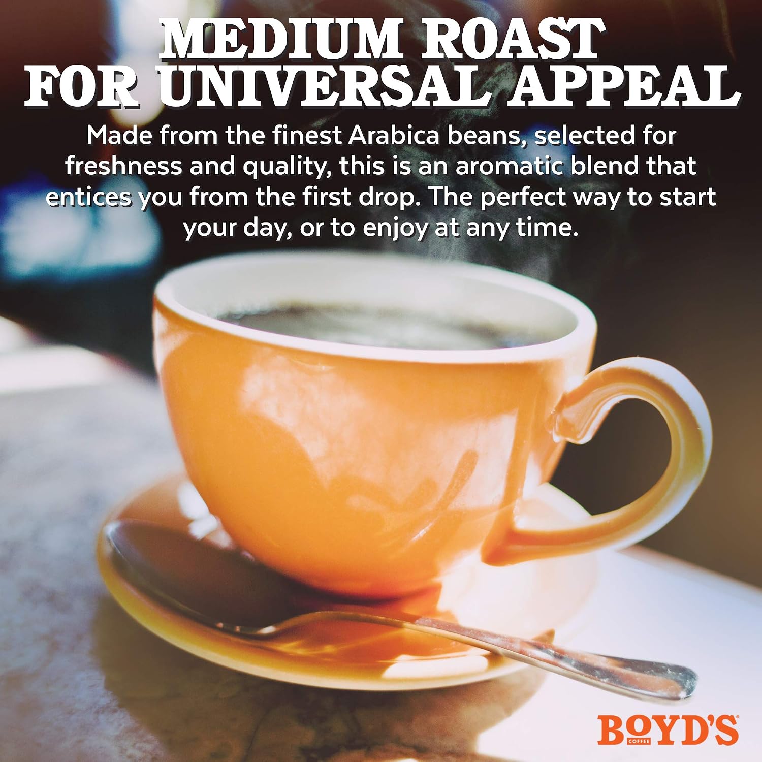 Boyd's Coffee French No. 6 Coffee –Ground Dark Roast– Blended from 100% Arabica – Rich & Full-Flavored – 12 oz.
