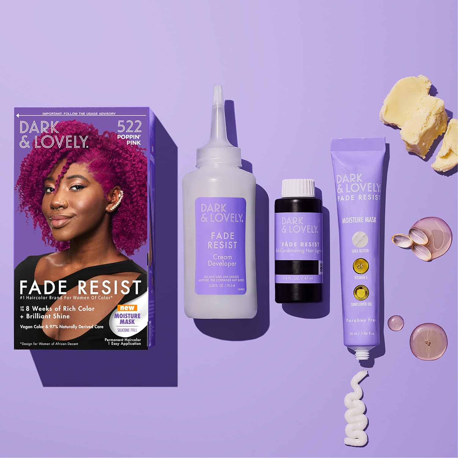 SoftSheen-Carson Dark and Lovely Fade Resist Rich Conditioning Color, Honey Blonde 378