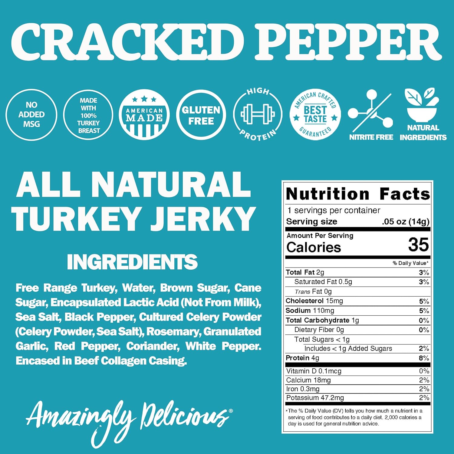Field Trip Grass Fed Pepperoni Jerky Snack Sticks, Keto, Paleo, Gluten Free, Allergy Friendly Snack, High Protein, 50 Calorie Snack, 0.5oz, 24 Pack | Grass Fed, Keto, Paleo, Gluten Free, Allergy Friendly Snack, High Protein, 50 Calorie Snack