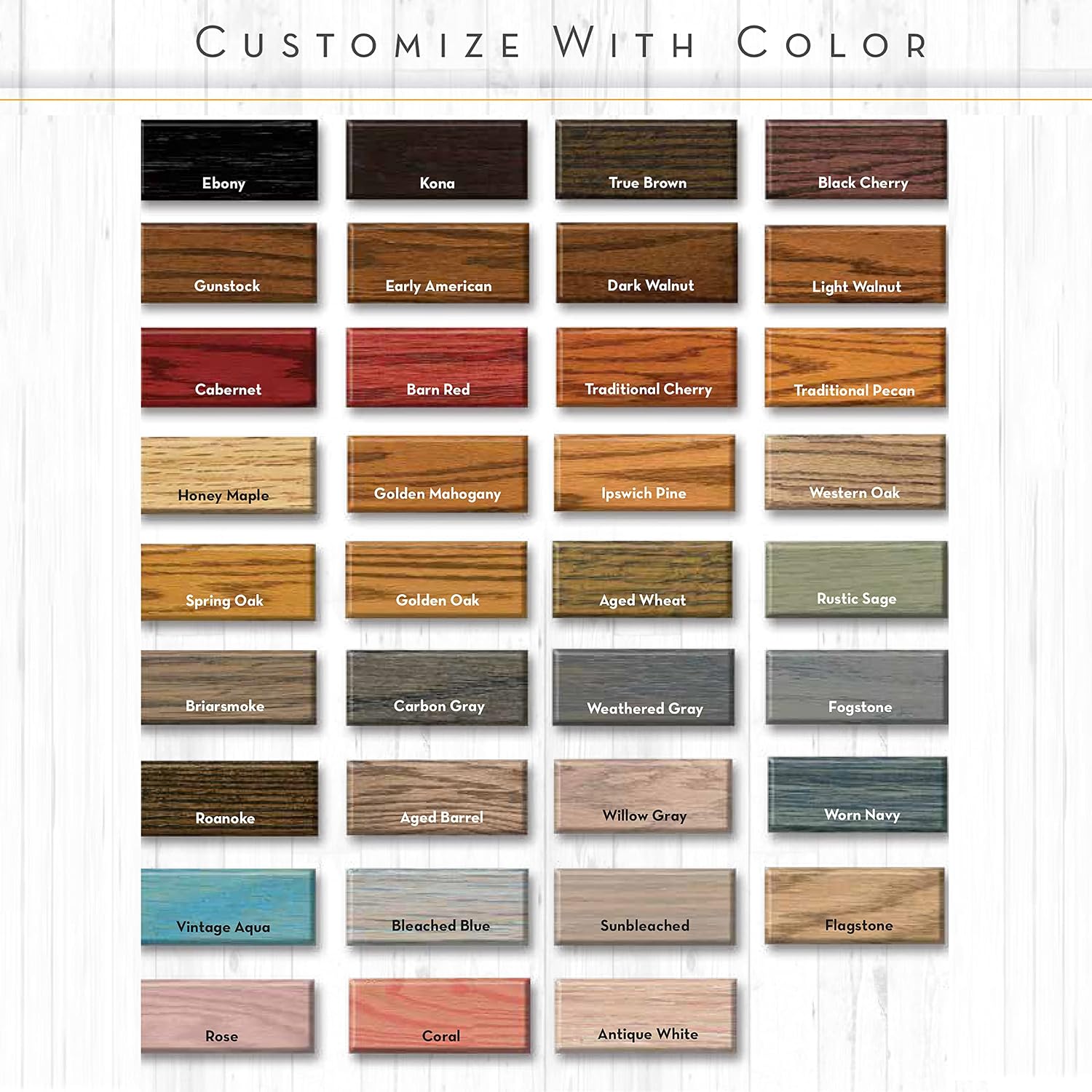 Varathane Premium Fast Dry Weathered Gray Wood Stain | Oil-Based, 1 Coat Color, 1 Hour Dry Time, Interior Wood Stain, Furniture, Cabinets, Doors, Covers Up to 275 Sq Ft, Quart