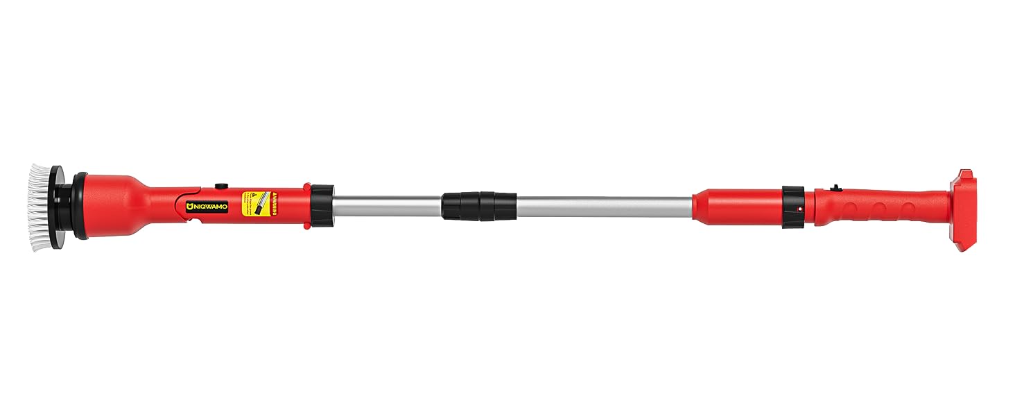 shower power scrubber for cleaning
