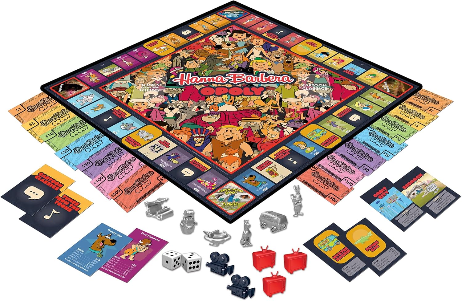 MasterPieces Opoly Board Games - Coca-Cola Opoly - Officially Licensed Board Games for Adults & Families