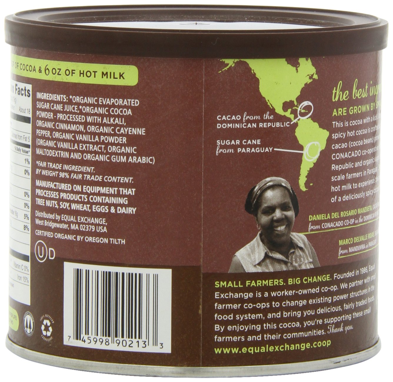 Equal Exchange, Cocoa Powder Baking Unsweetened Organic, 8 Ounce