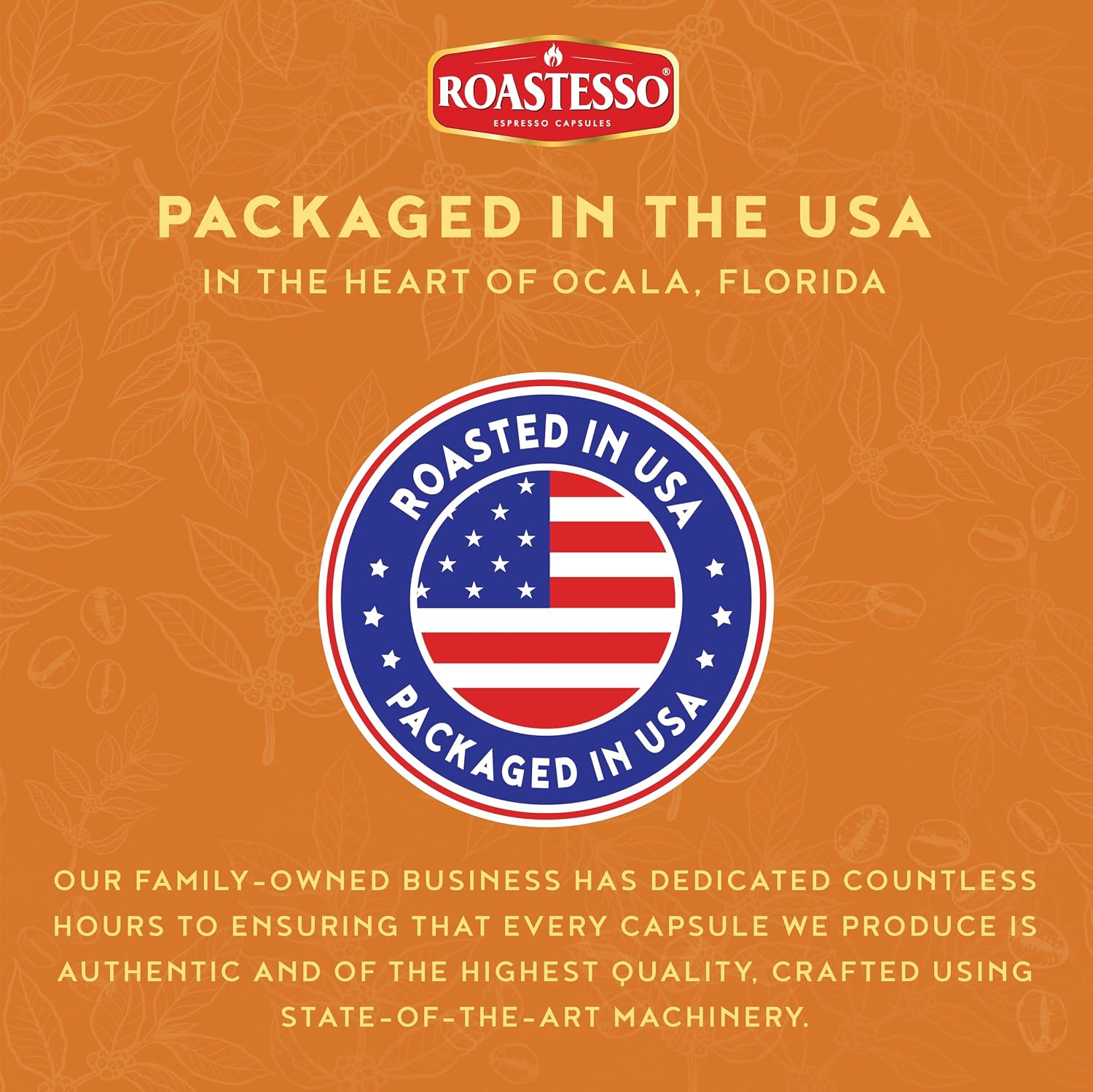 Roastesso, Aluminum Espresso Capsules, Flavors Variety Pack, Natural Flavored Coffee Pods with French Vanilla, Caramel, Chocolate & Hazelnut
