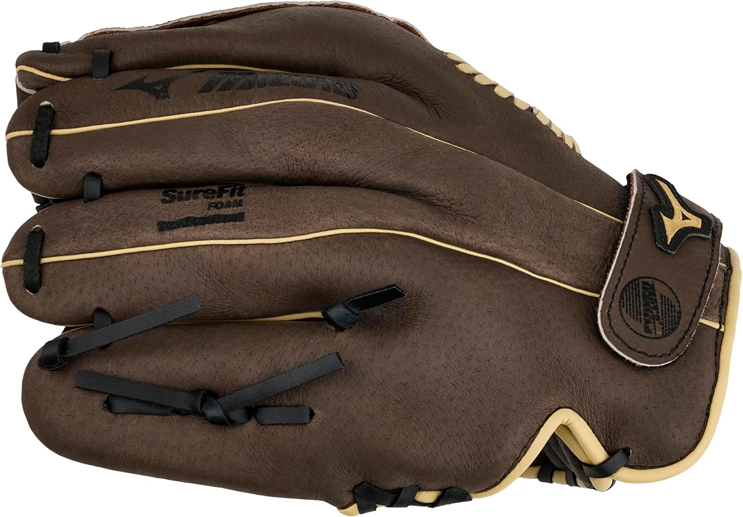 Mizuno Prospect PowerClose Youth Baseball Glove Series I V-Flex Notch I Parashock Palm Pad I Buttersoft Palm Liner