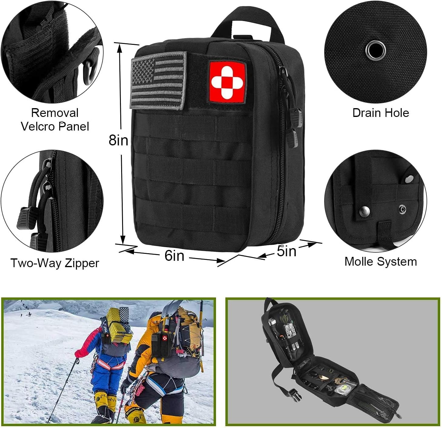 Survival Kit 32 in 1, Gifts for Men Dad Husband Teenage Boy