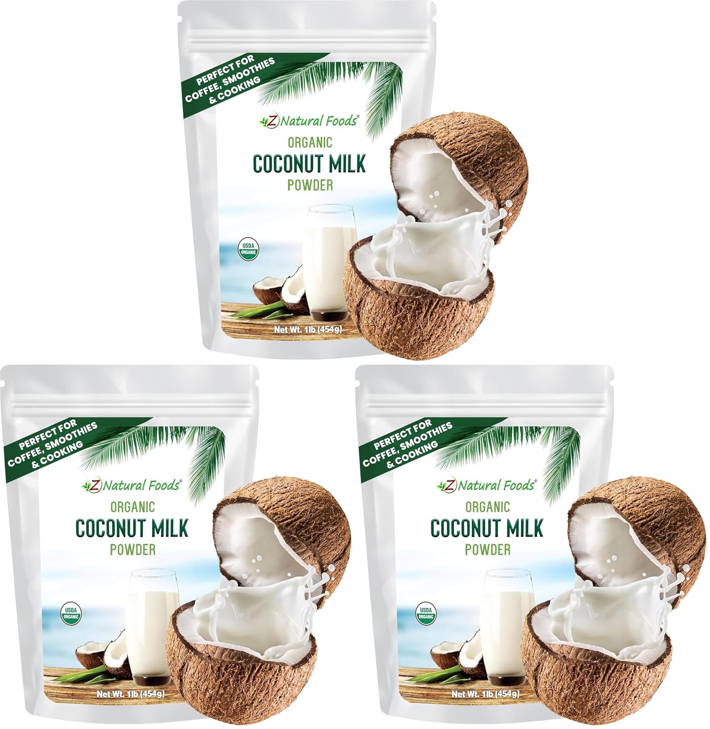 Z Natural Foods Premium Whole Milk Powder - Pasteurized Dry Milk, 5 lb