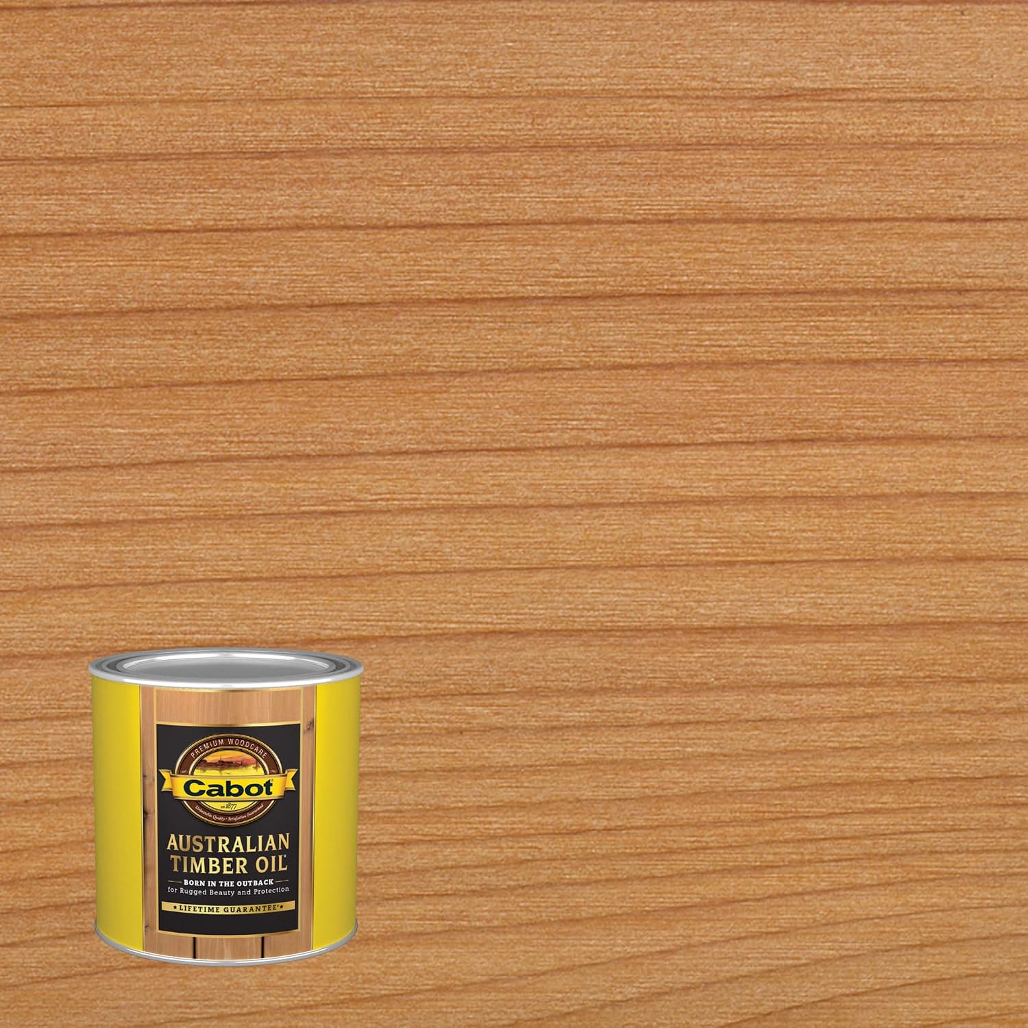 Cabot Australian Timber Oil Wood Stain and Protector, Natural, 1/2 Pint