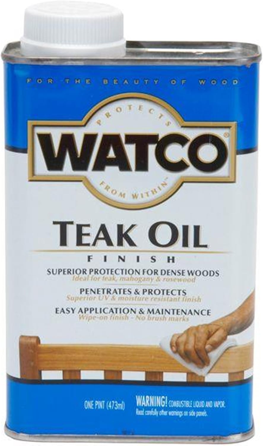 Watco Brown Oil-Based Teak Oil Finish 1 pt.