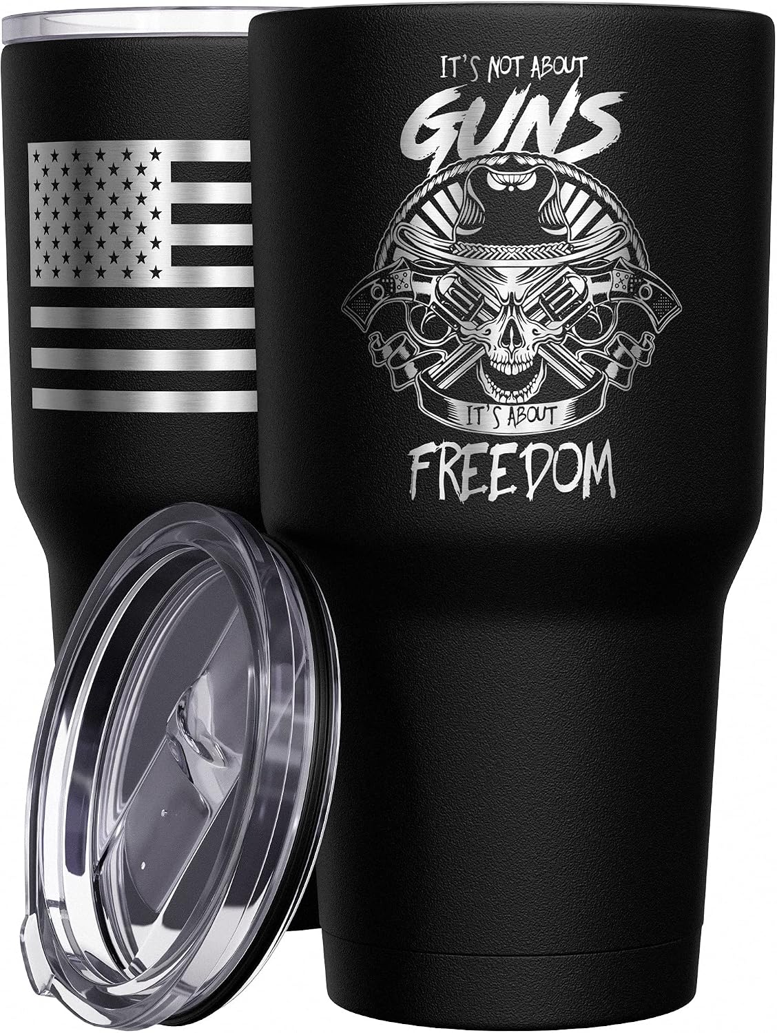 We The People Holsters - 1776 Betsy Ross Flag - Betsy Ross Mug - American Flag Coffee Travel Mug - American Flag Tumbler - Double Insulated Tumbler - 30 oz