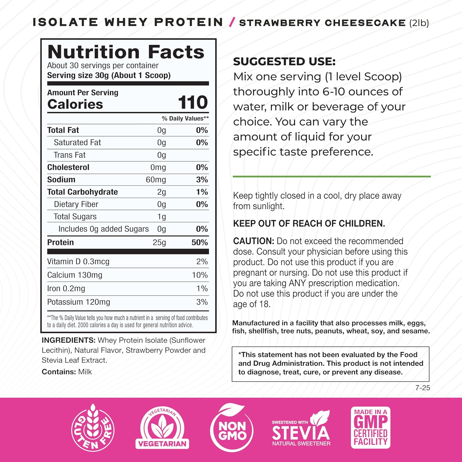 Muscle Feast Grass-Fed Whey Protein Isolate Powder, Chocolate (2lb) | All Natural Hormone Free Pasture Raised, Whey Isolate Protein for Men & Women, Clean, Non-GMO, Delicious Isolate Protein