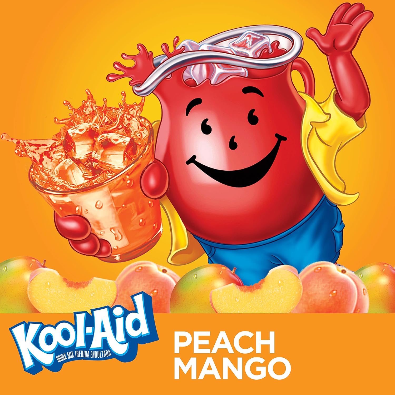 Kool-Aid Drink Mix, Tropical Punch, 19 oz | for Flavorful Hydration and Shareable Refreshment Good Source of Vitamin C, Caffeine Free Gluten Free