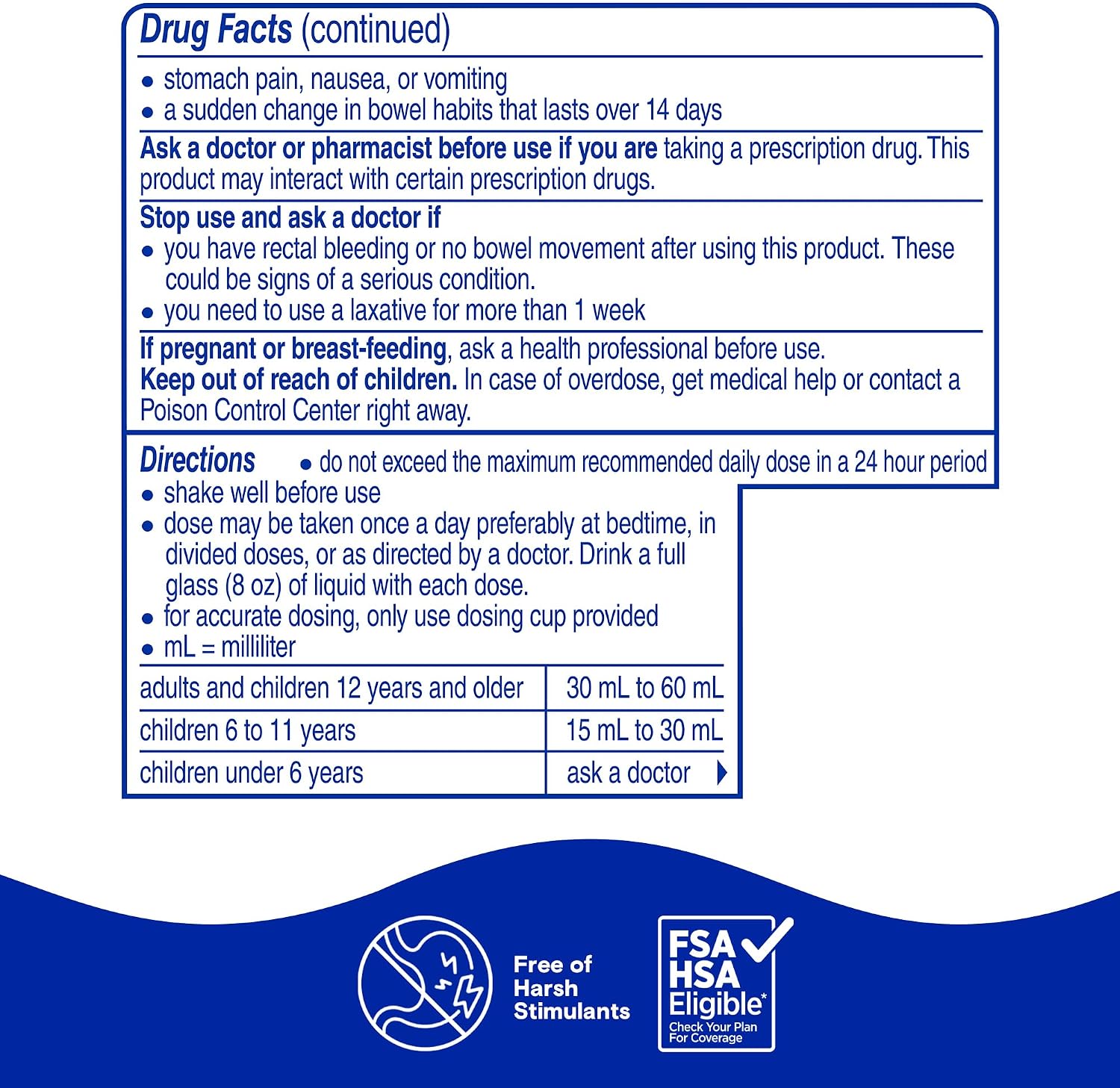 Phillips' Milk of Magnesia, Laxative, Original, 4 Ounce (Pack of 6) - Packaging May Vary