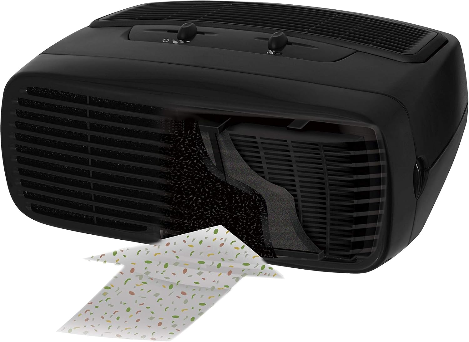 Holmes Desktop HEPA Type Air Purifier with Optional Ionizer | Small Air Purifier | Air Cleaner Purifier (HAP242B-U)