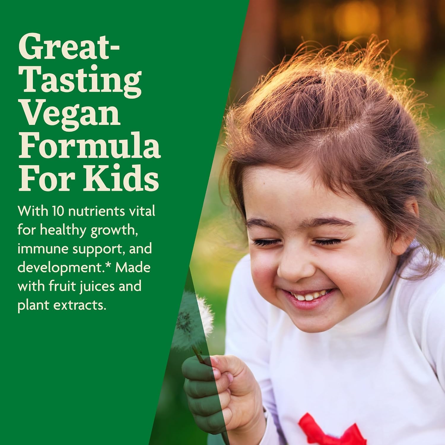Floradix Kinder Love Children's Multivitamin - Herbal Supplement - Liquid Multivitamin for Kids - Vitamins A, C, D & E, Calcium & More - Vegetarian, Non-GMO, Gluten-Free - 16.9 fl oz