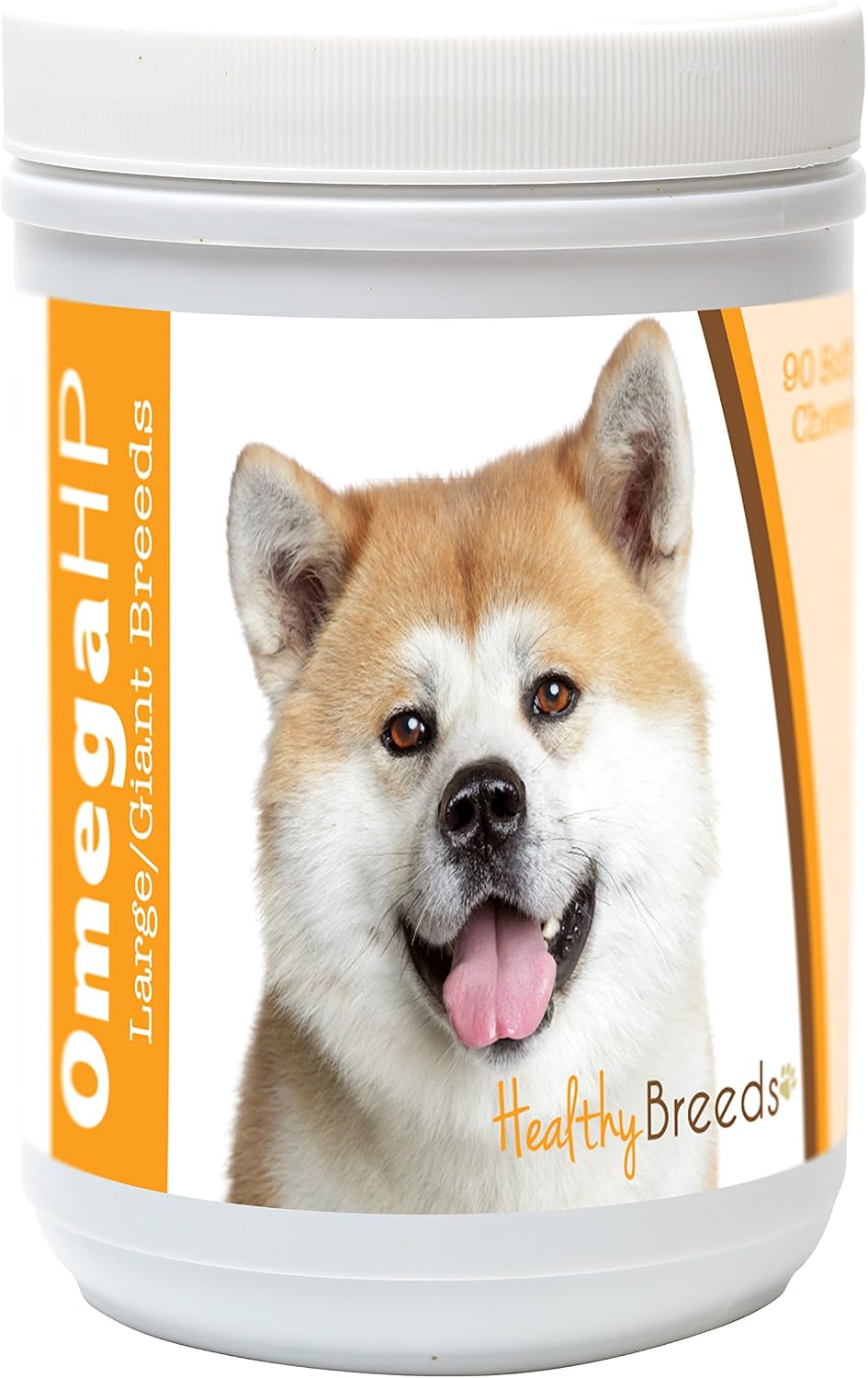 Healthy Breeds Siberian Husky Omega HP Fatty Acid Skin and Coat Support Soft Chews 60 Count