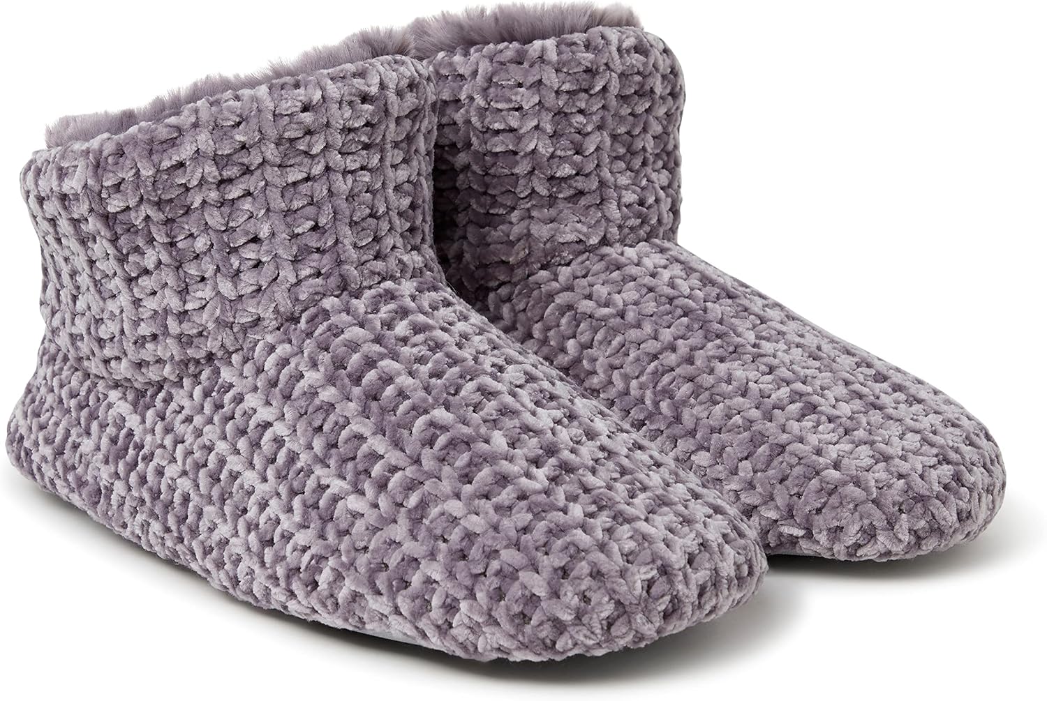 Dearfoams Women's Chenille Bootie Slipper
