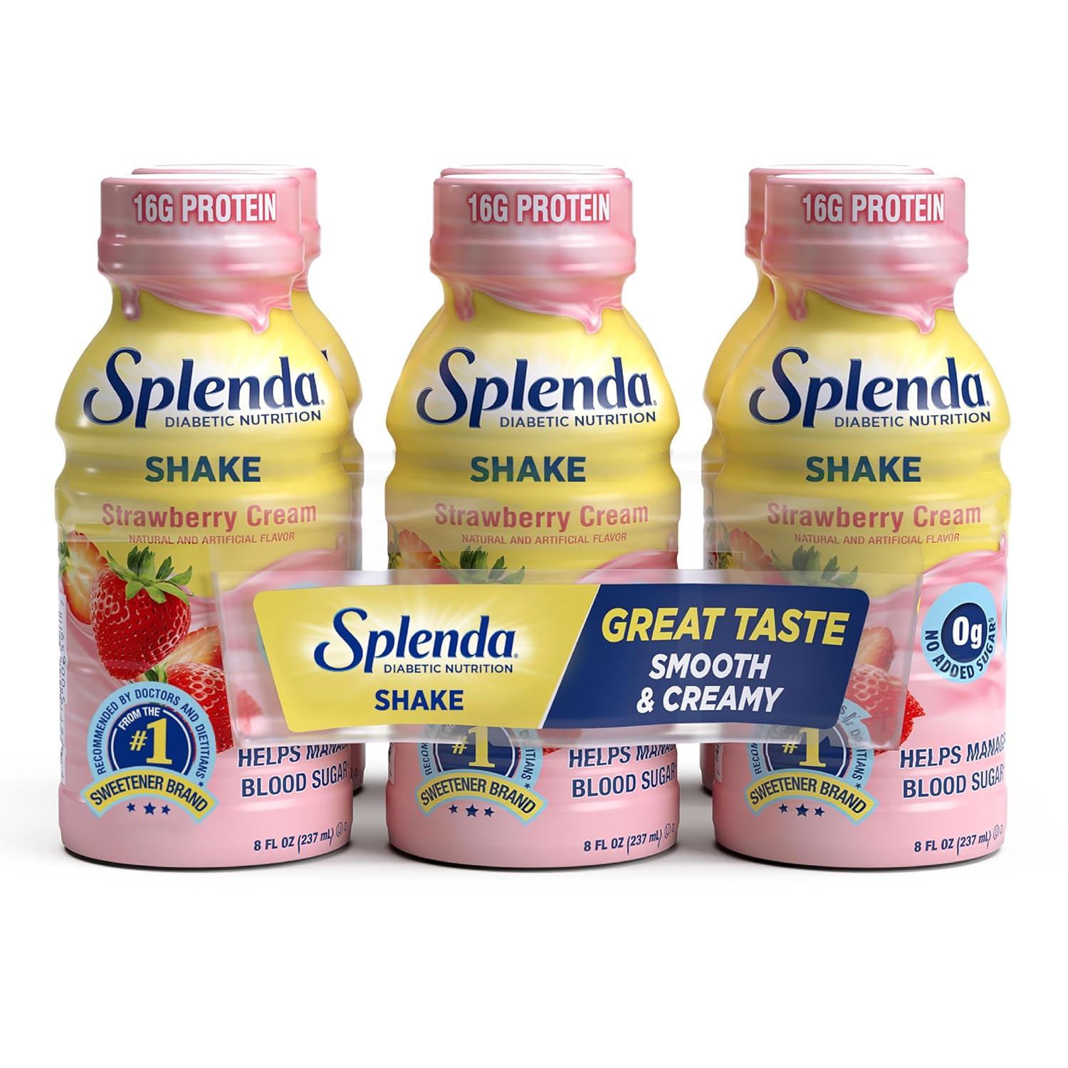 SPLENDA Diabetes Nutrition Shakes, Milk Chocolate, 8 Fl Oz