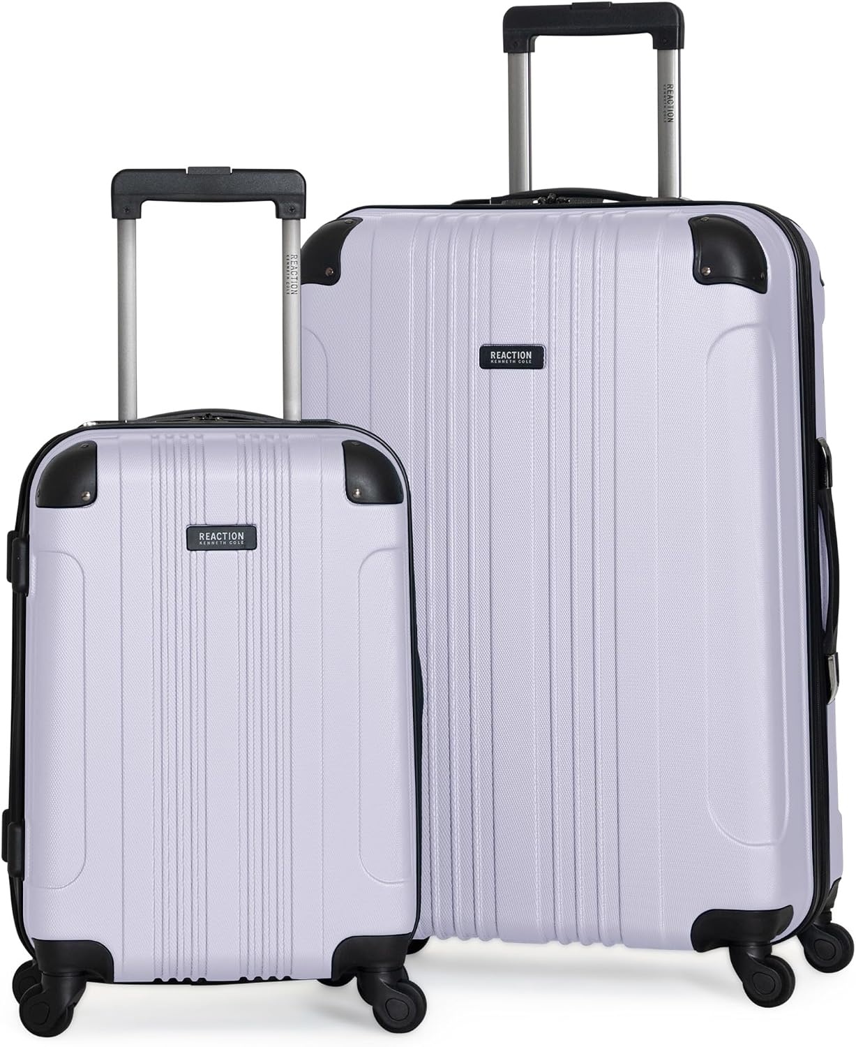 Kenneth Cole REACTION Out of Bounds Lightweight Hardshell 4-Wheel Spinner Luggage, Teal, 20-Inch Carry On