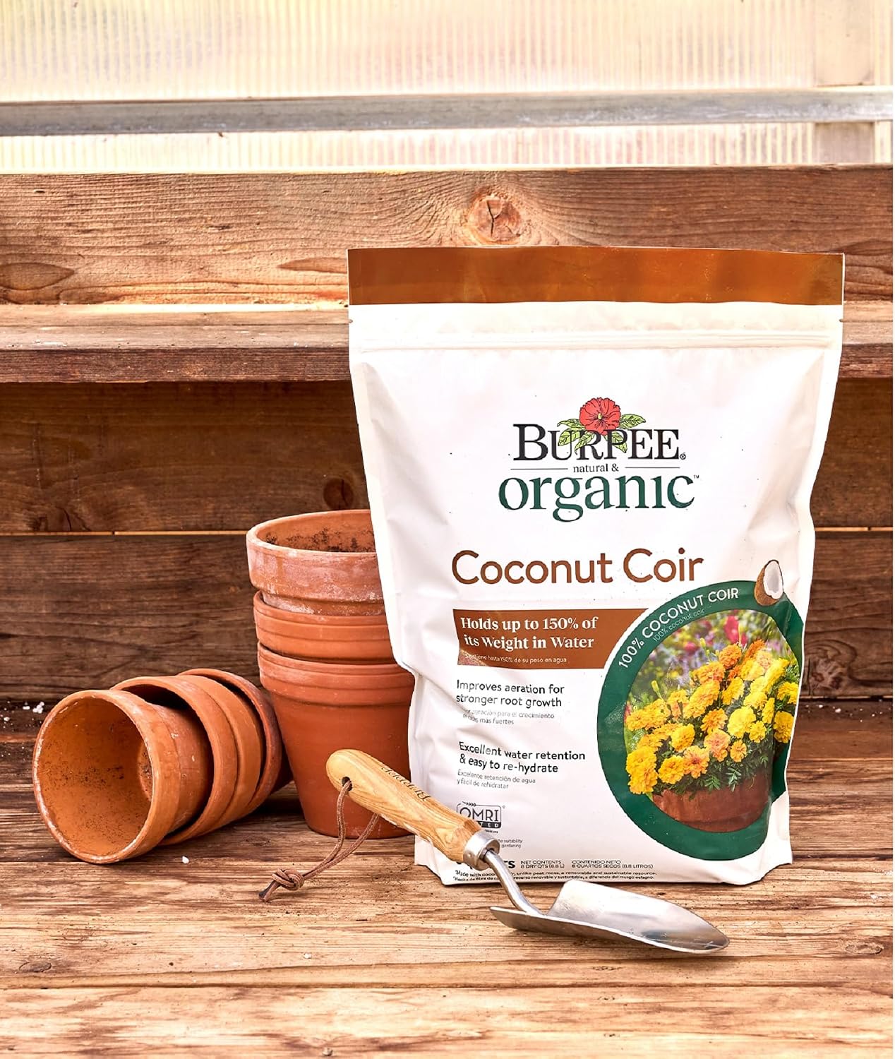 Burpee Natural Purpose Granular 4-Lb Organic Food for Growing Strong Plants | Good for Vegetable Garden, Flower Garden & Seed Starting, 4 lb, 4lb. Bag
