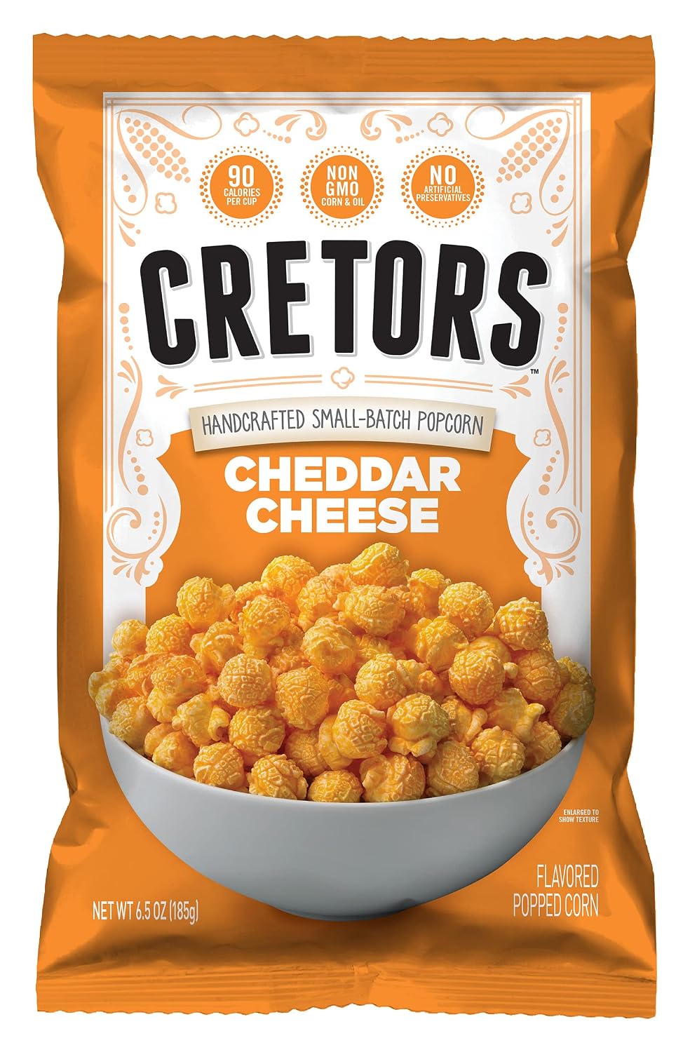 GH Cretors Just The Cheese Corn Popcorn, 6.5 oz