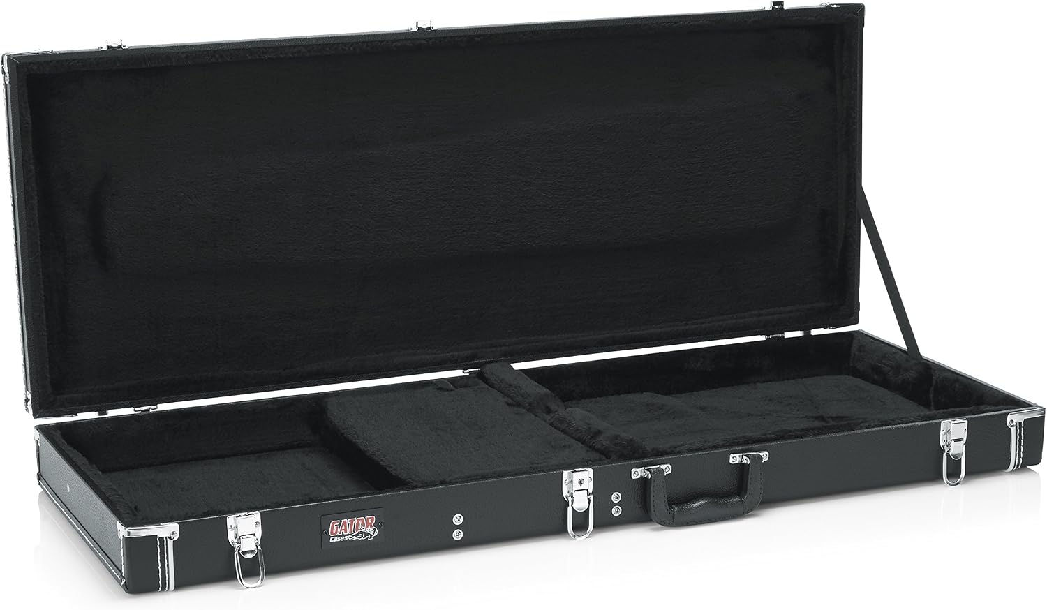 Gator Cases Deluxe Wood Case for SG Electric Guitars; Brown Exterior (GW-SG-BROWN)