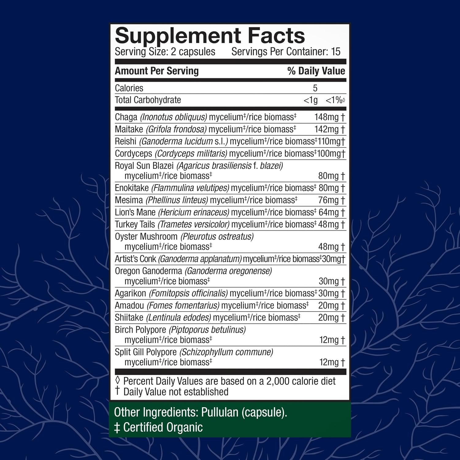 Host Defense MyCommunity Capsules - 17 Species Blend Mushroom Supplement for Immune Support - Herbal Aid with Lion's Mane, Reishi. Chaga, Cordyceps, Turkey Tail & More - 120 Capsules