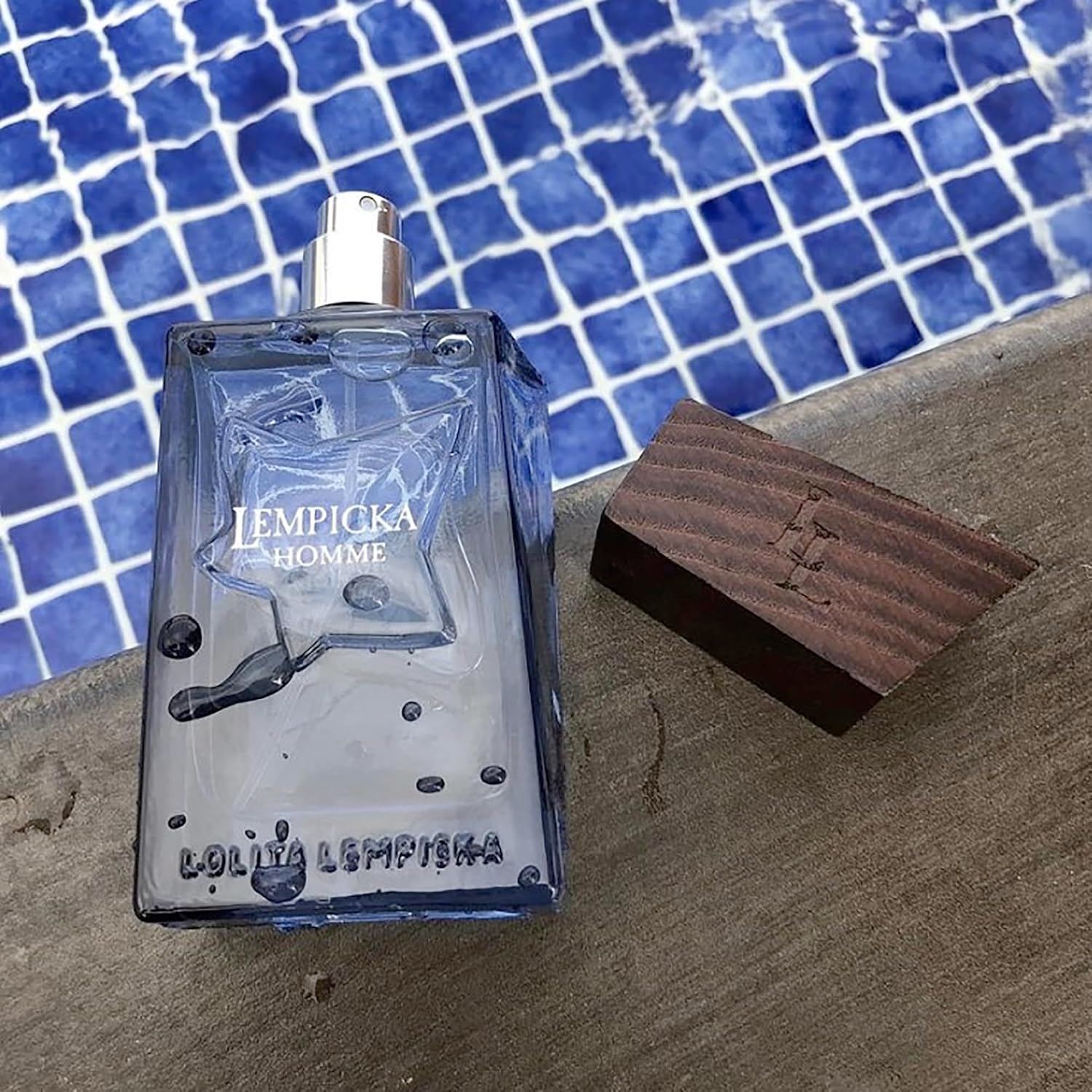 Lolita Lempicka Homme Eau De Toilette Spray for Men - Fresh Masculine Scent w/Woody Notes of Cedar, Rum, Vanilla