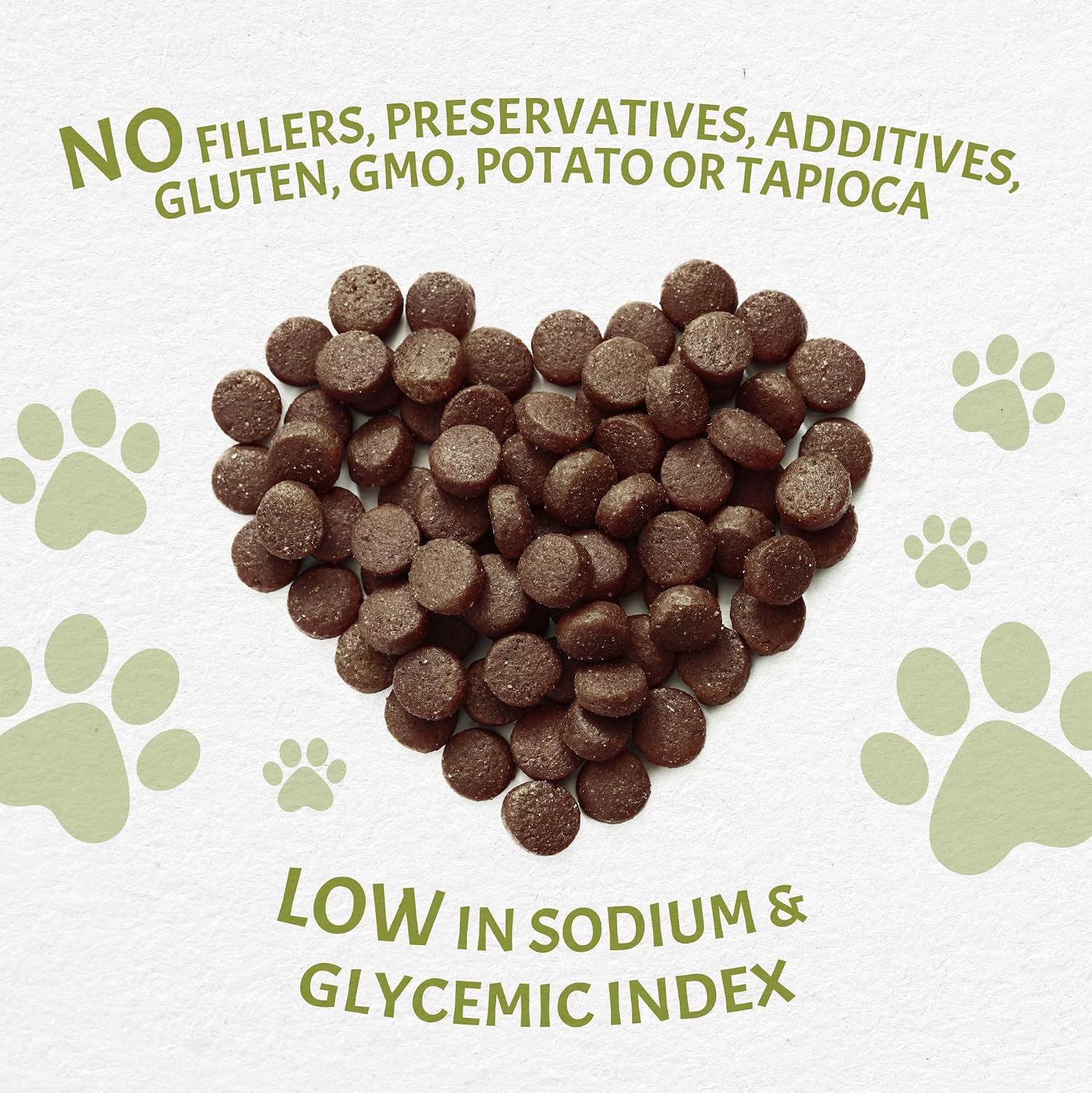 Canine Caviar - Open Range: Water Buffalo & Chickpea Alkaline Dry Dog Food, Limited Ingredients, Gluten-Free, Based on Science & Research, Veterinary Alternative Diet (22 Pound Bag)