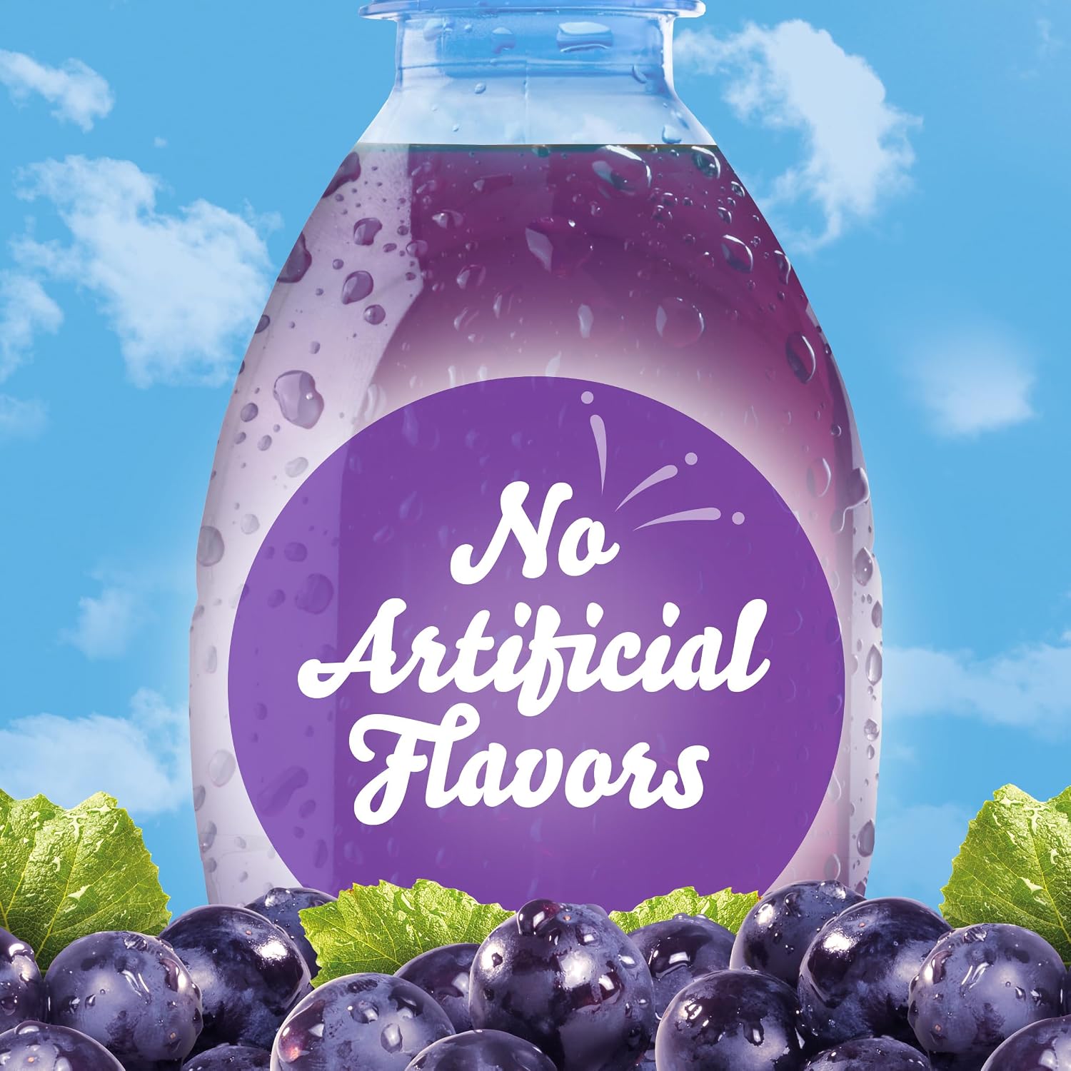 Crystal Light Drink Mix, 6 Pitcher Packets Concord Grape , 2.01 oz | for Flavorful Hydration and Shareable Refreshment Zero Sugar, Low Calorie No Caffeine