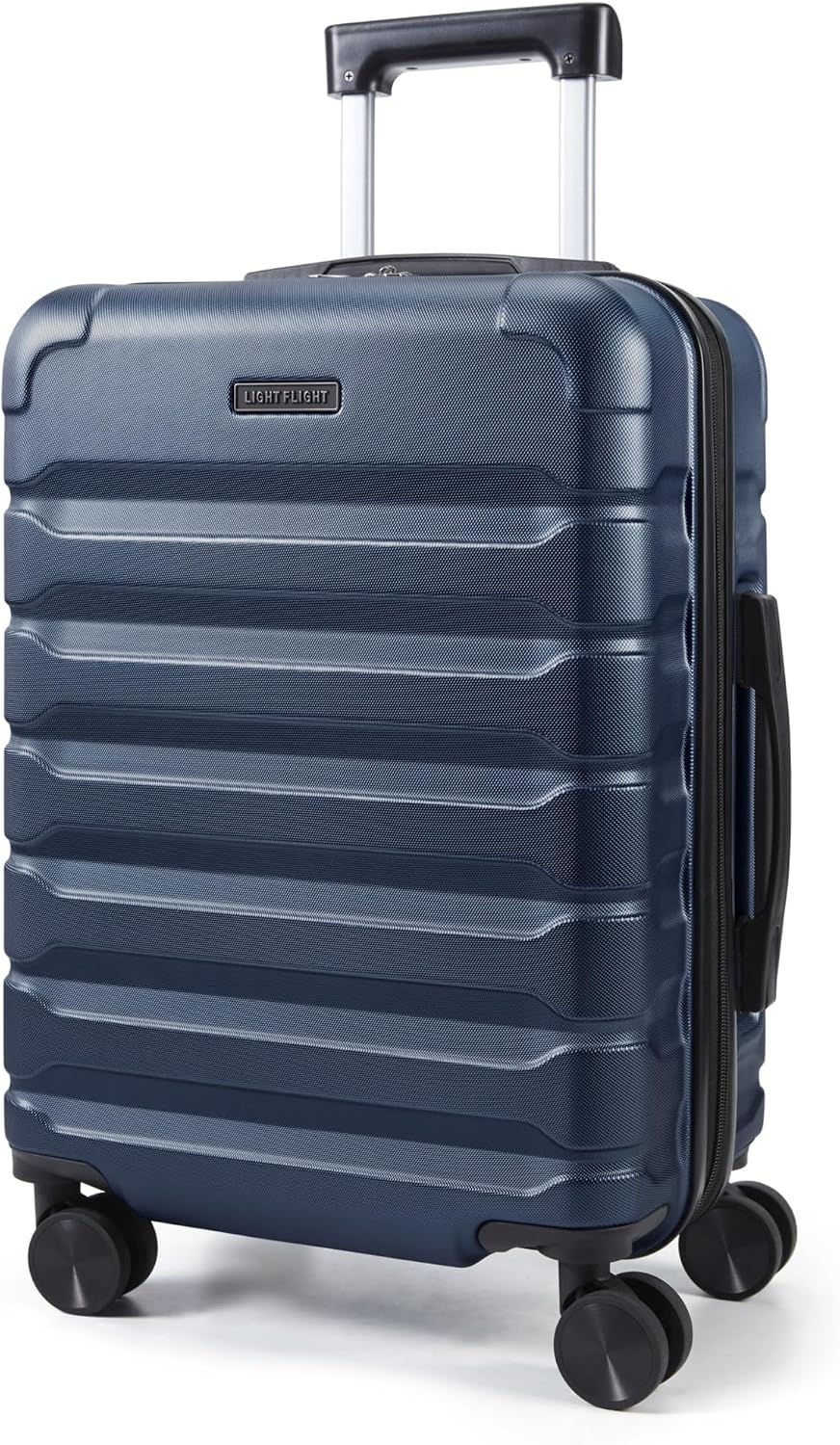 LIGHT FLIGHT Carry On Luggage, 20" Carry-On Suitcase, Deep Green | 20" Expandable Carry On Suitcases with Wheels, Lightweight Luggage, Durable Hard ShellRolling Suit Case for Men Women Travel
