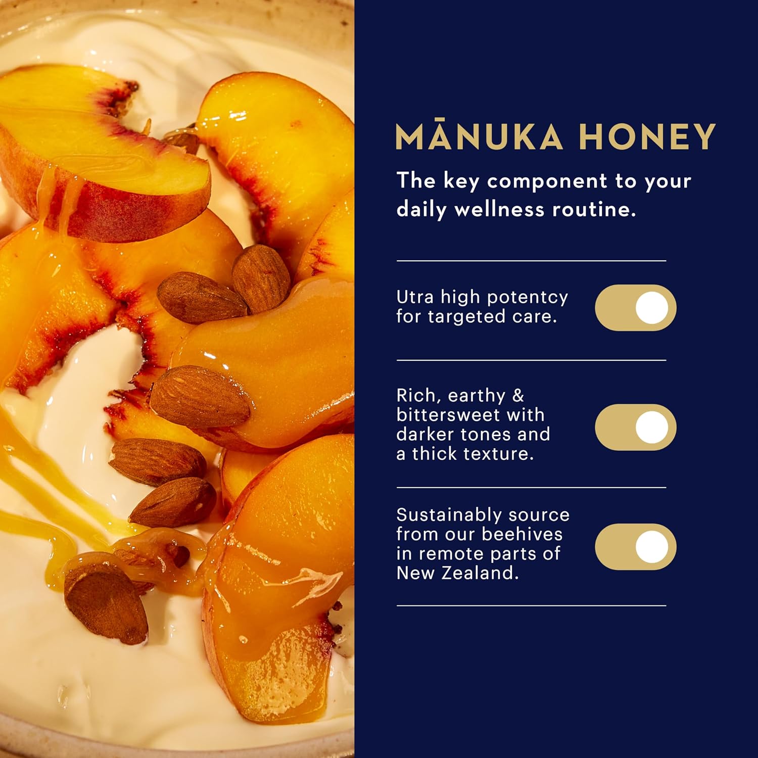 Manuka Health UMF 16+/MGO 573+ Manuka Honey (250g/8.8oz), Superfood, Authentic Raw Honey from New Zealand