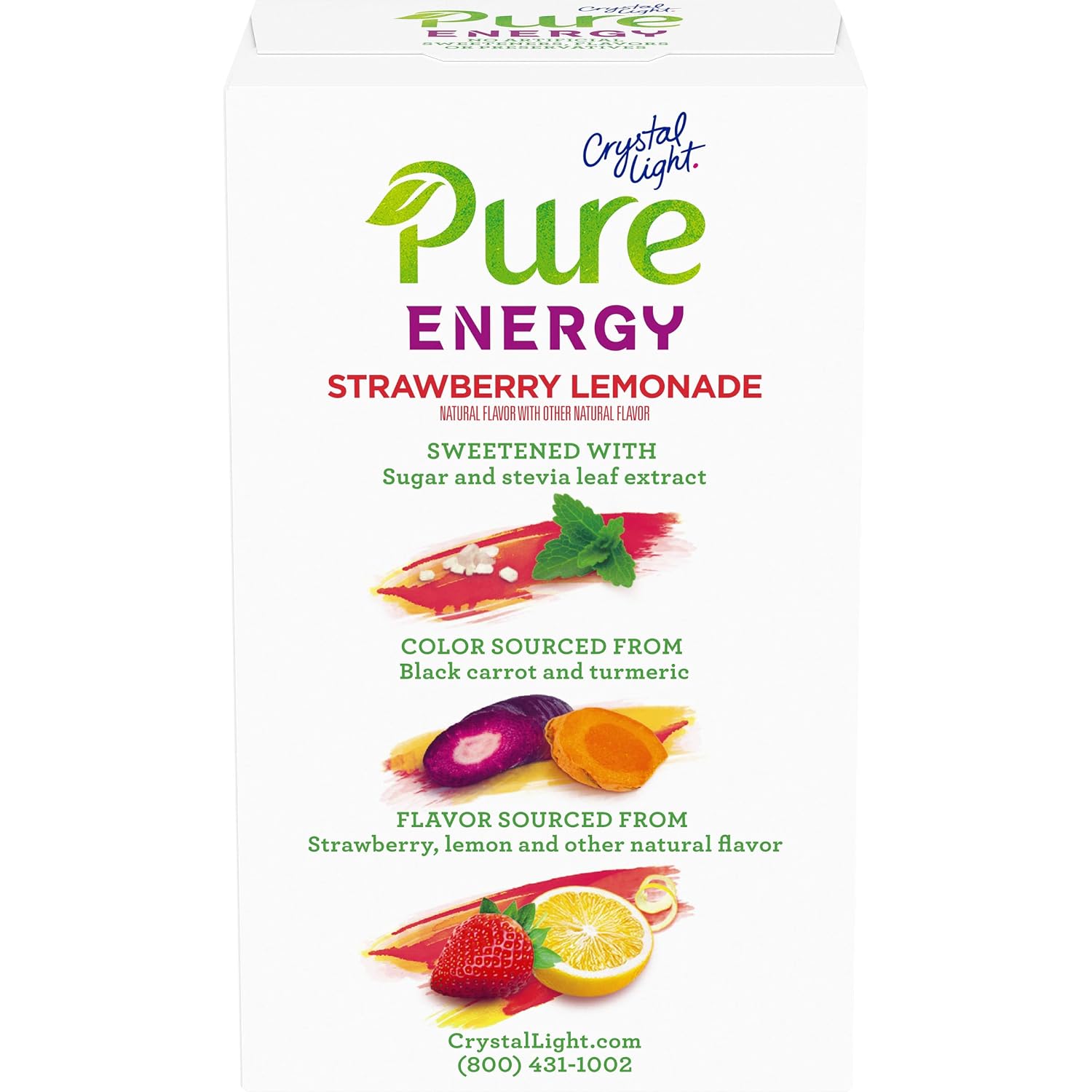Crystal Light Powdered Drink Mix, 120 On-the-Go Pkts, Wild Strawberry