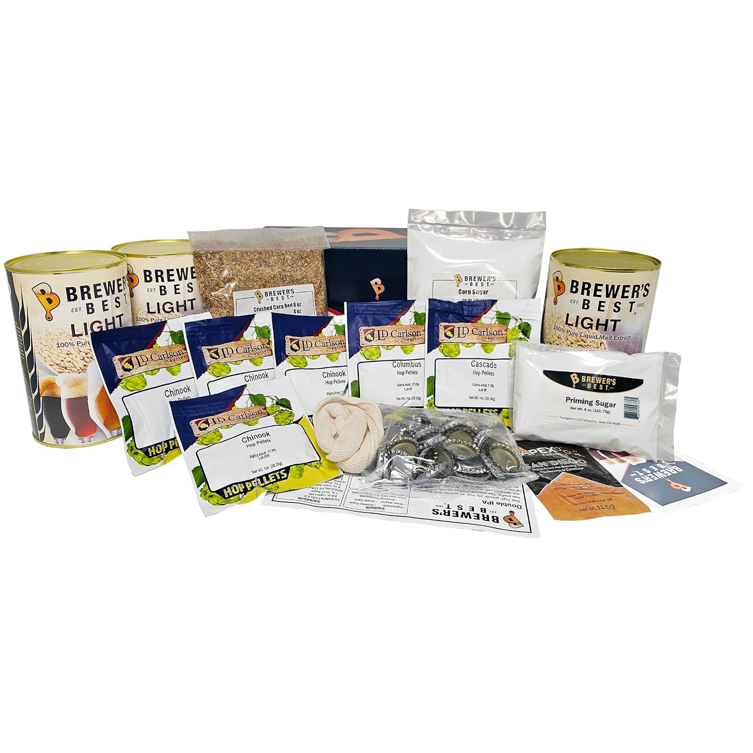 Brewer's Best Double IPA Beer Ingredient Kit