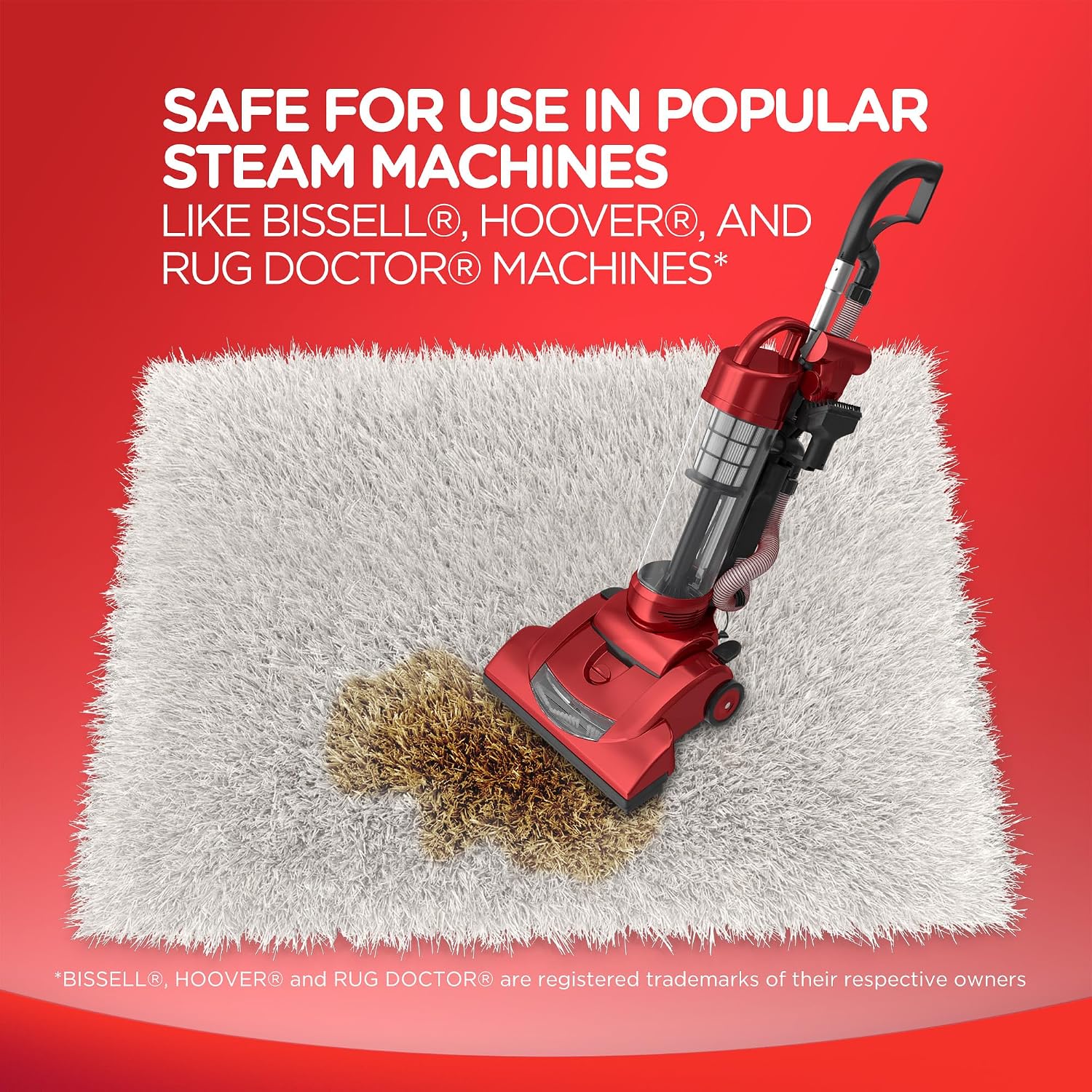 Resolve Steam Carpet Cleaner Solution Shampoo, 3.75 Lb Bottle, 2X Concentrate, Safe for Bissell, Hoover & Rug Doctor, Carpet Cleaner