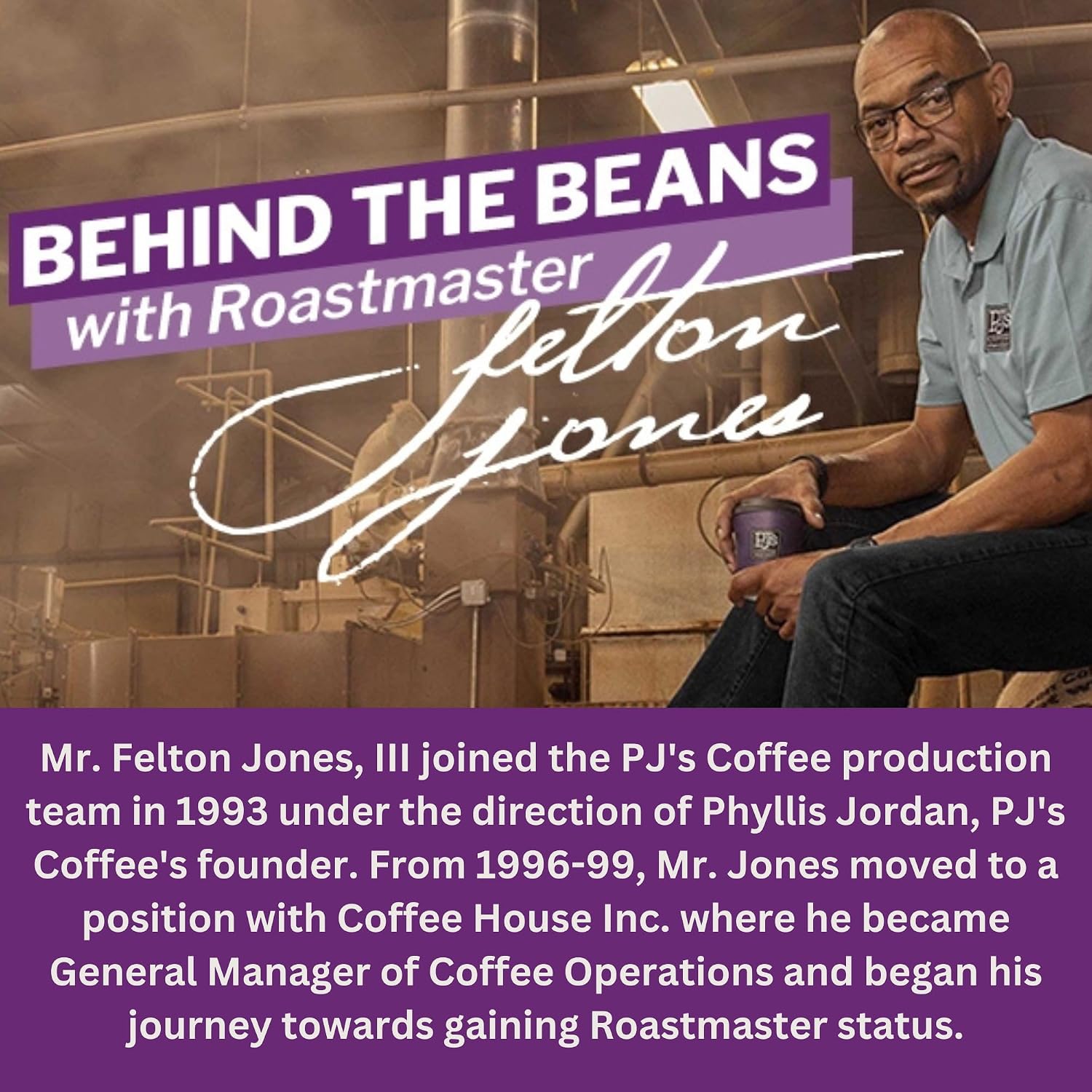 PJ's Coffee - French Roast (Pack of 1 - Ground Coffee)