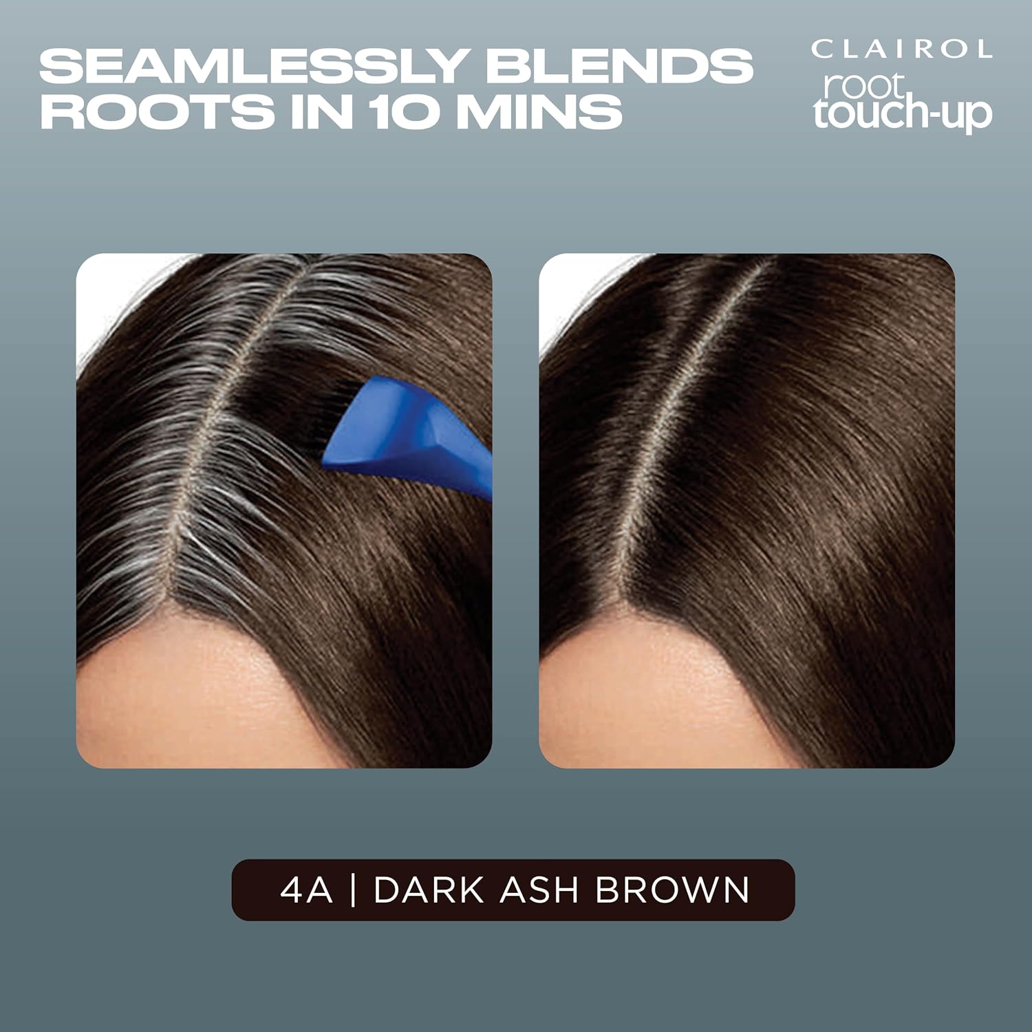 Clairol Root Touch Up Permanent Hair Dye, 6 Light Brown, Pack of 2