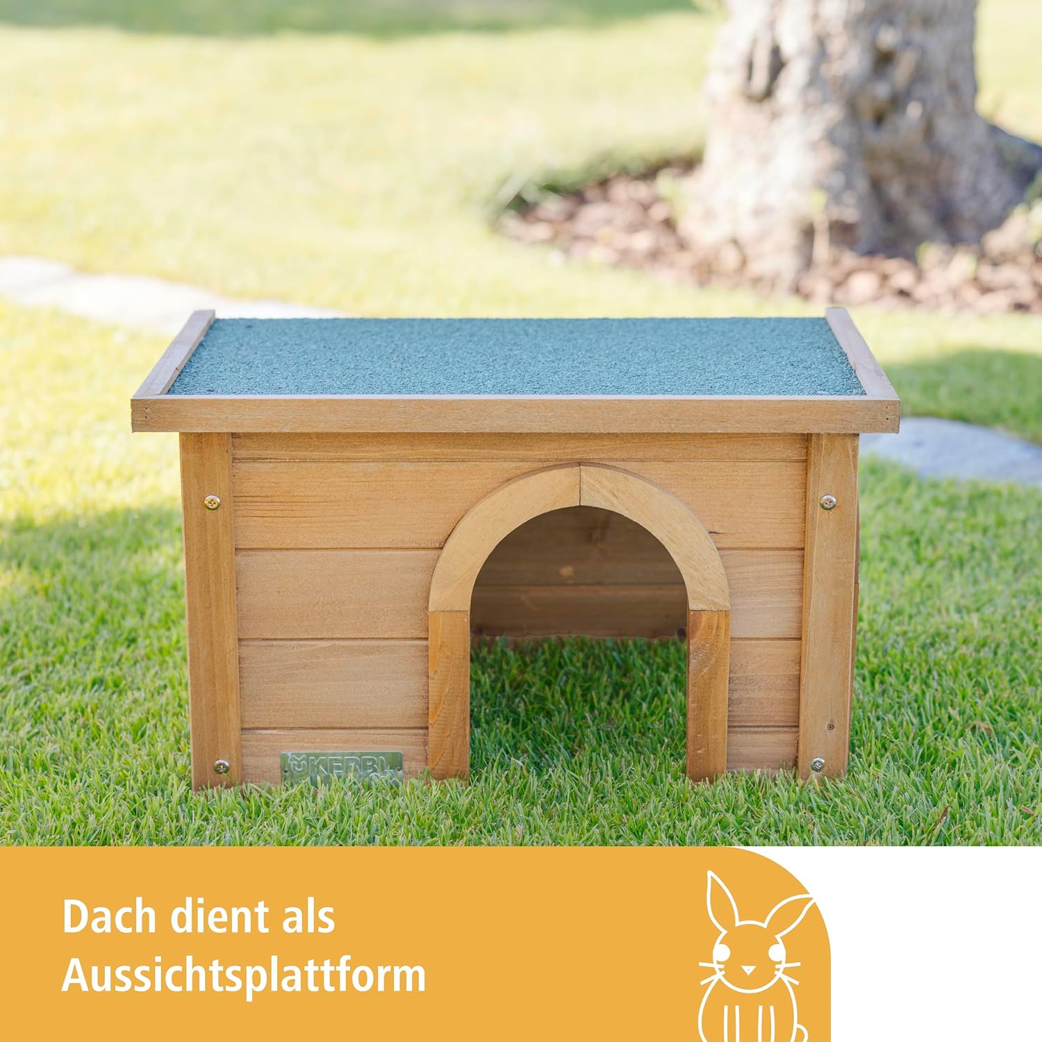 Kerbl Rabbit Cabin, 45 x 32 x 27 cm