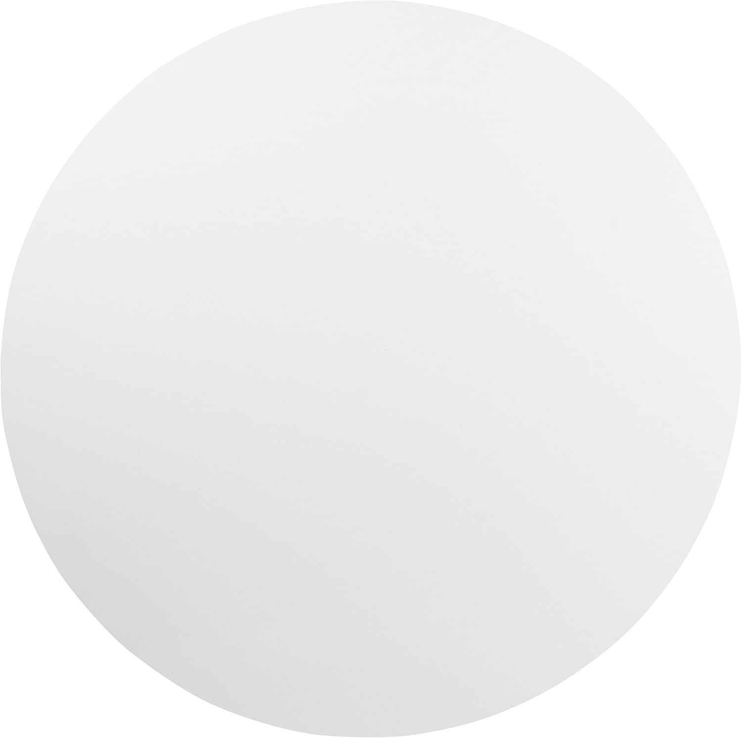 Flash Furniture 5' Round All-Occasion Plastic Folding Event Table for Parties and Trade Shows, Folding Banquet Table for Indoor/Outdoor Events, White